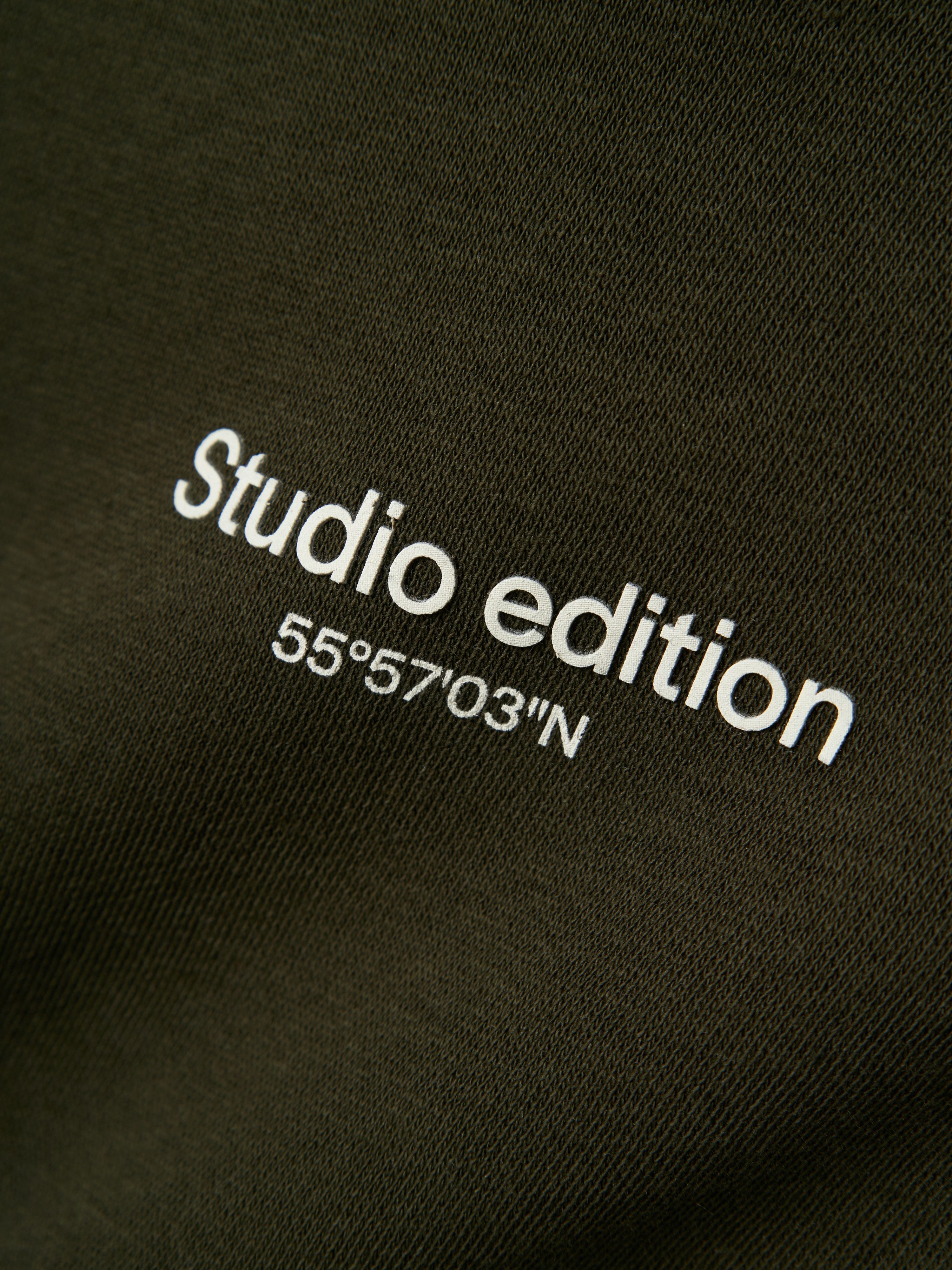 Name It Sweatshirt NKMBRODY LS NREG SWEAT WH BRU NOOS
