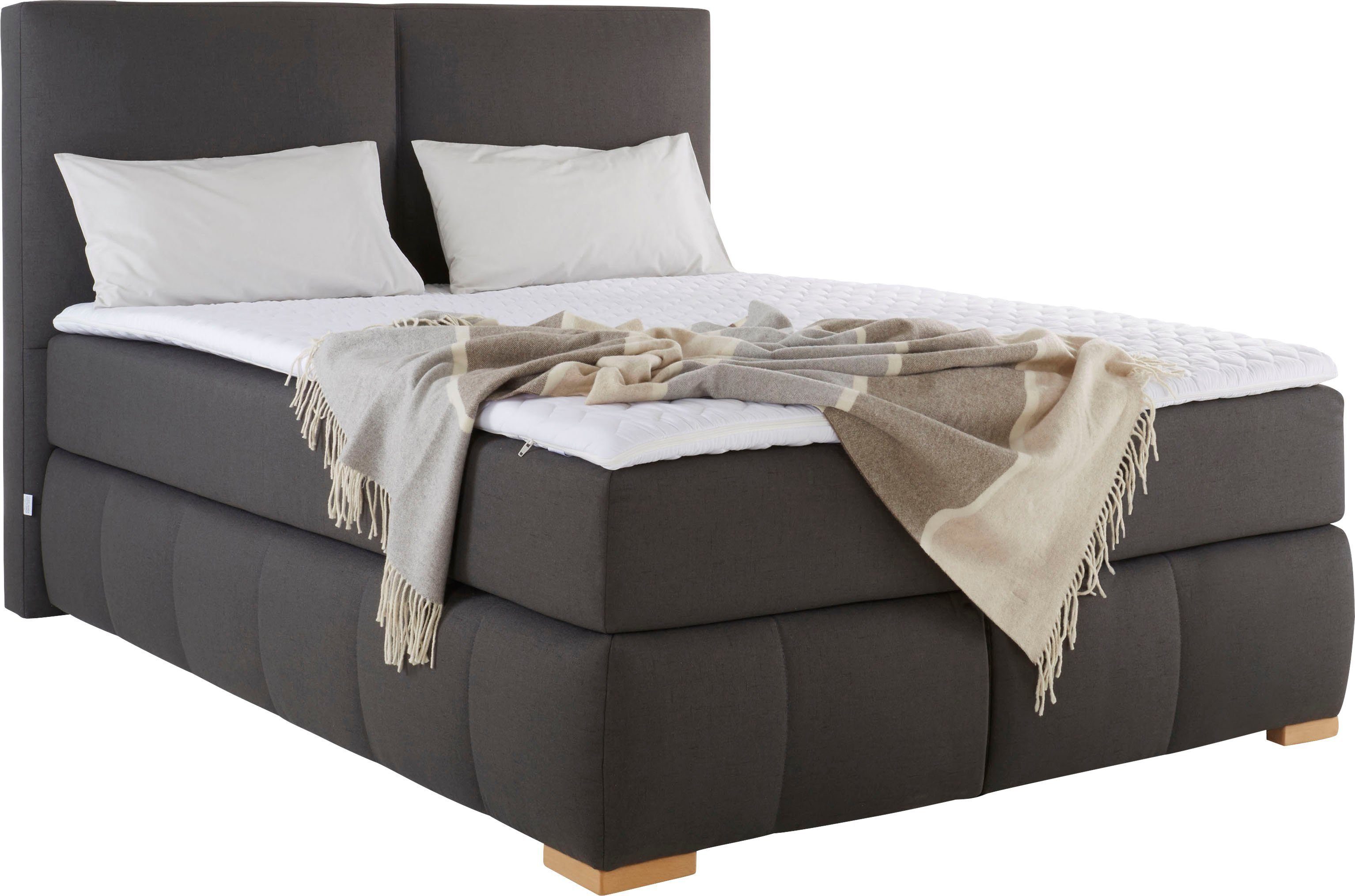Guido Maria Kretschmer Home&Living Boxspring Wehma incl. matrastopper voor 3 verschillende matrassen, ook in fluwelen stof