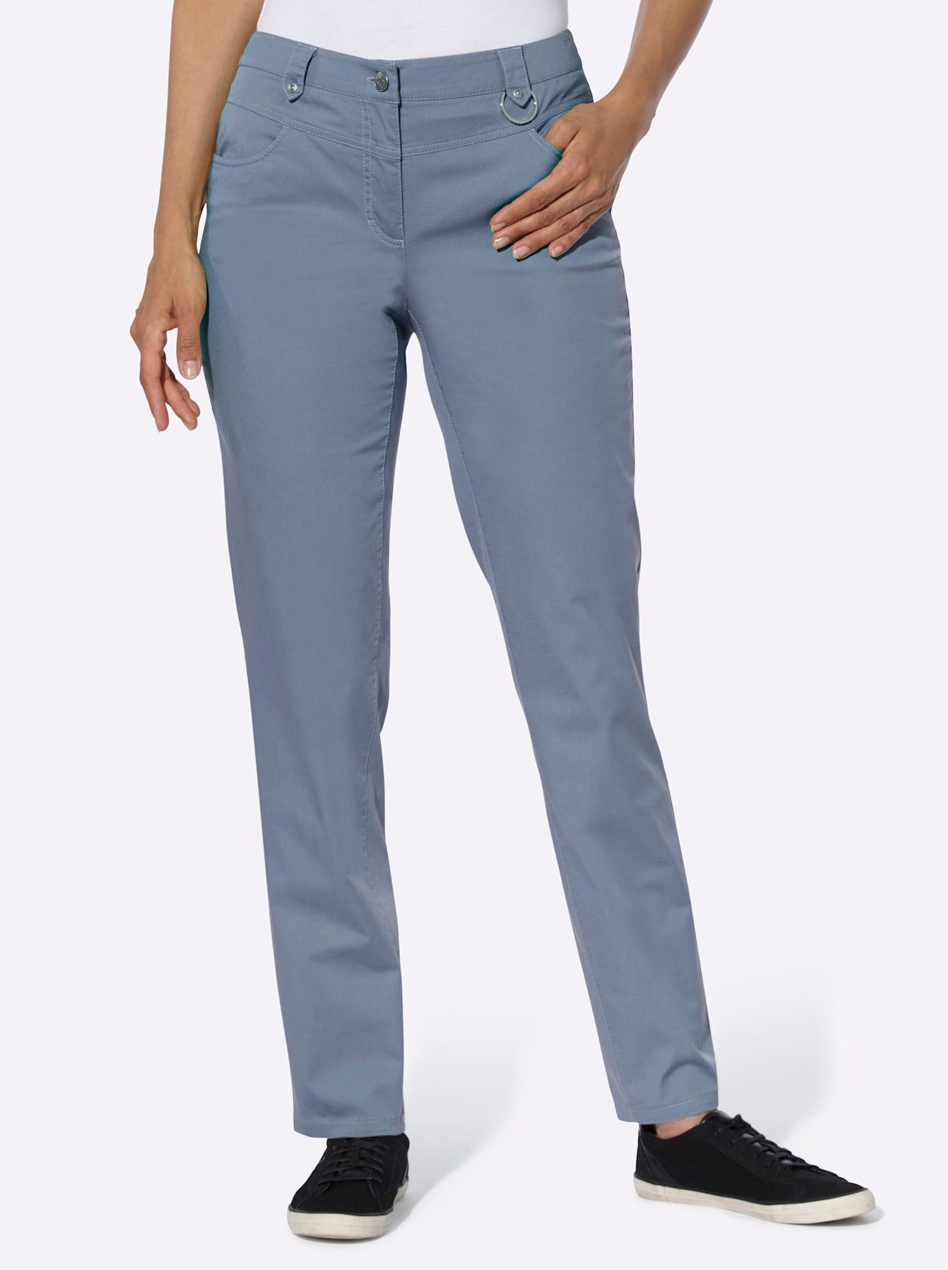 Cosma Comfortabele jeans dames skinny jeans maat 20 blauw