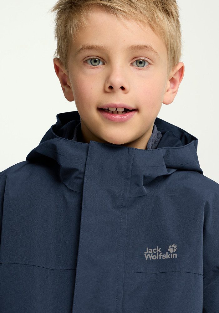 Jack Wolfskin Functioneel 3-in-1-jack 3IN1 CANVEY KIDS