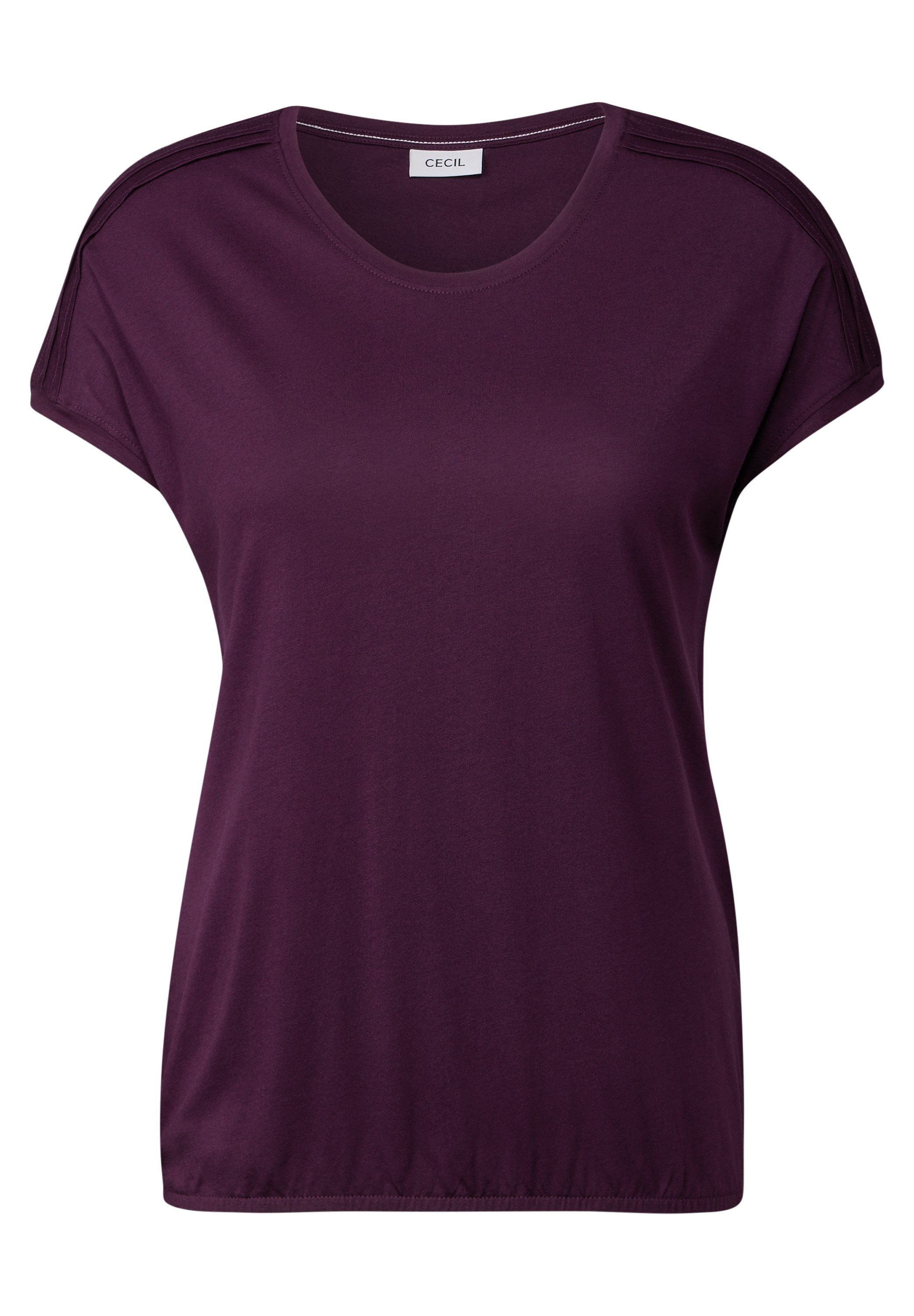 Cecil T-shirt met schouderdetail