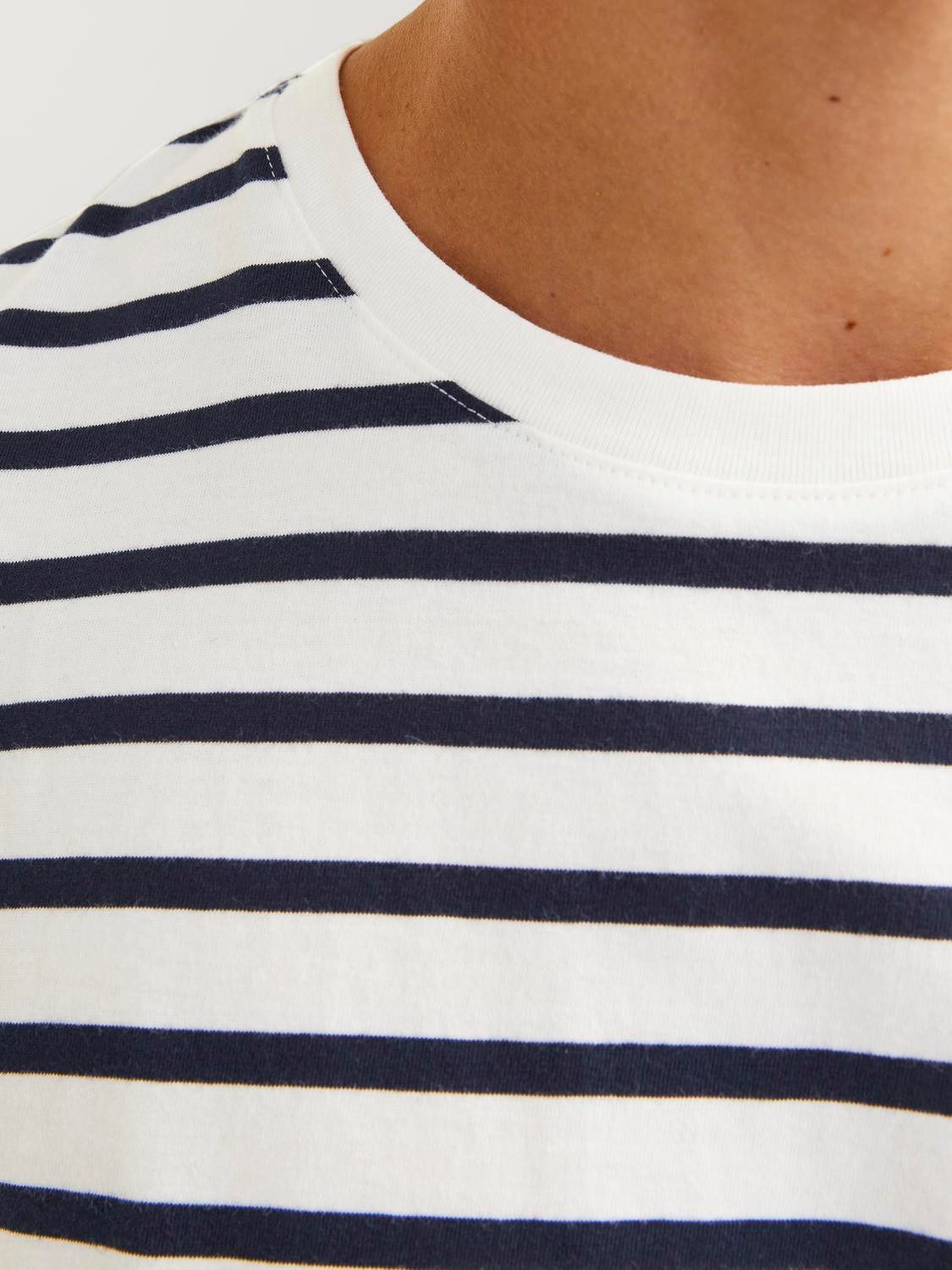 Jack & Jones Shirt met ronde hals JJEORGANIC BASIC TEE SS O-NECK NOOS
