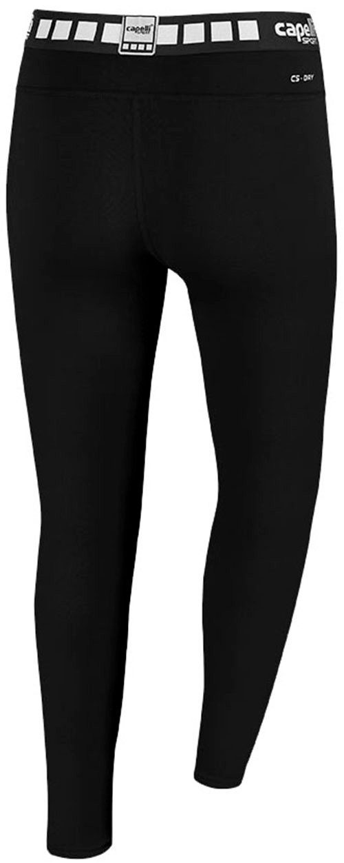 Capelli Sport Sportbroek met merklabel op knihoogte