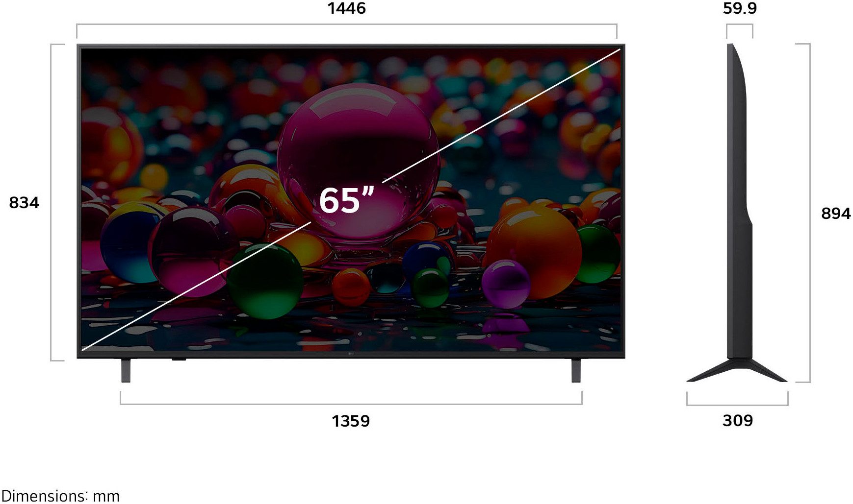 LG Led-TV 65UA75006LA