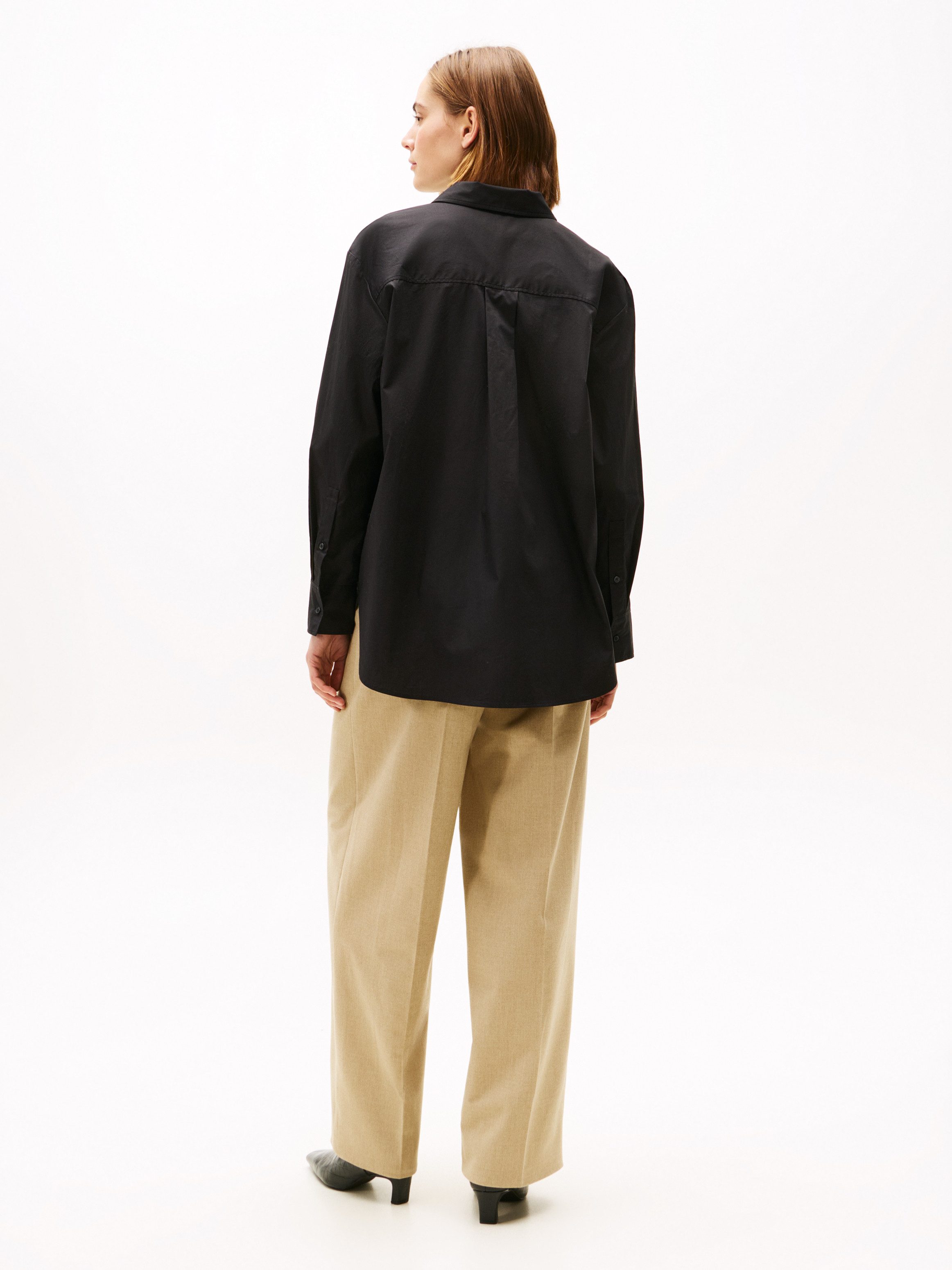 Tommy Hilfiger Overhemdblouse ESS POPLIN EASY FIT SHIRT