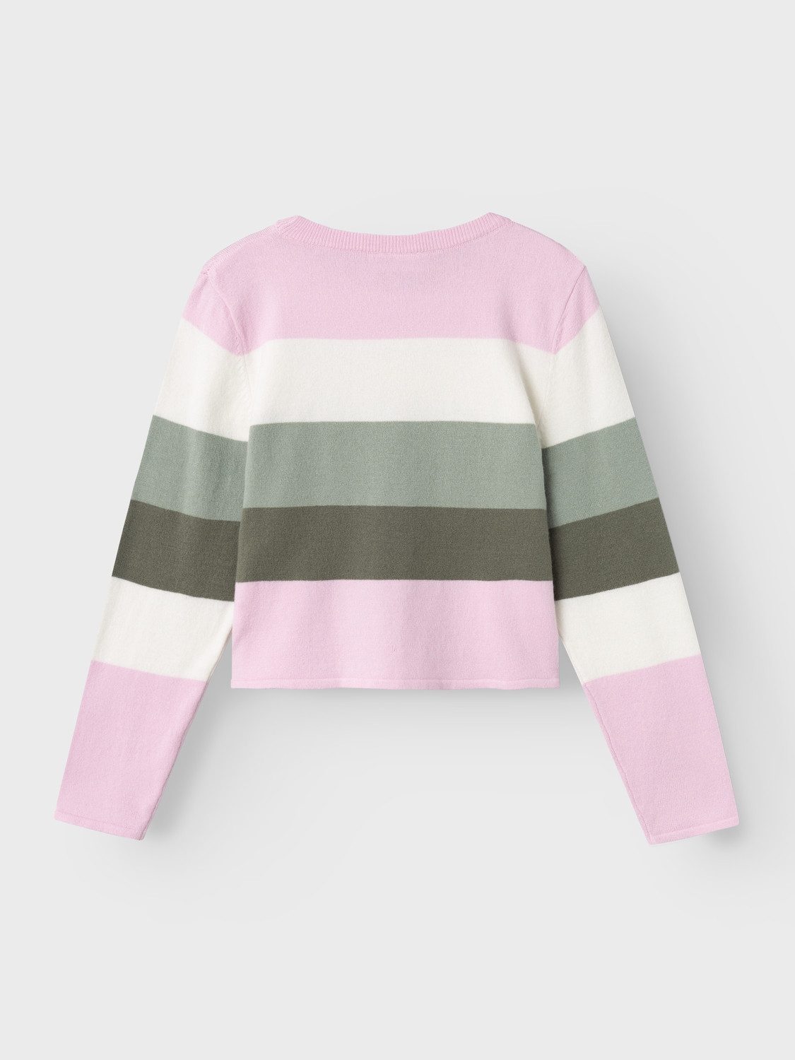Name It Trui met ronde hals NKFVAJSAS LS SHORT KNIT