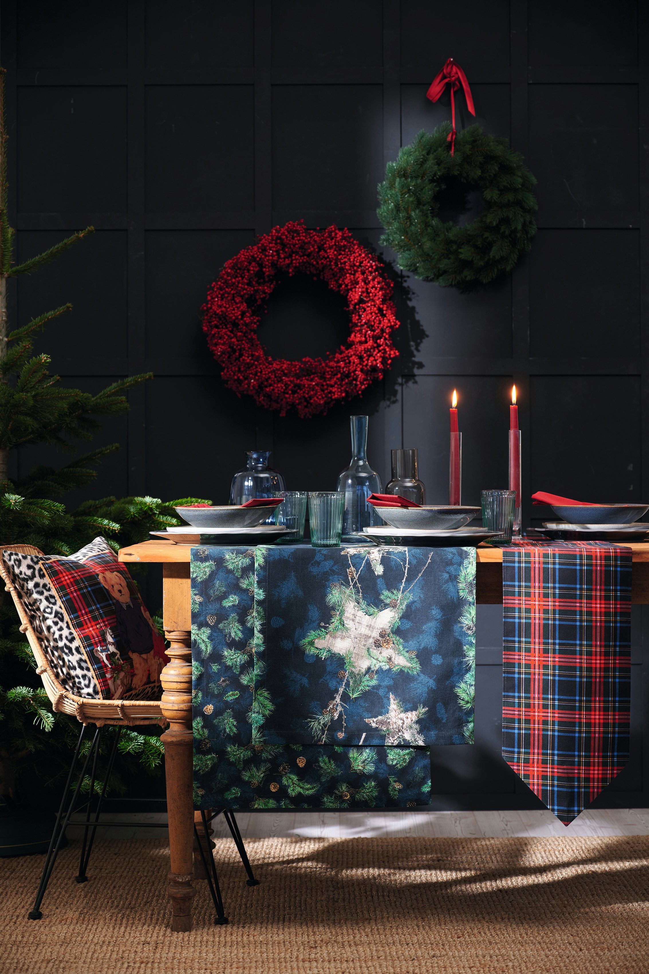 APELT Tafelband 9539 WINTERWERELD, kerstversiering, kerst (1 stuk)
