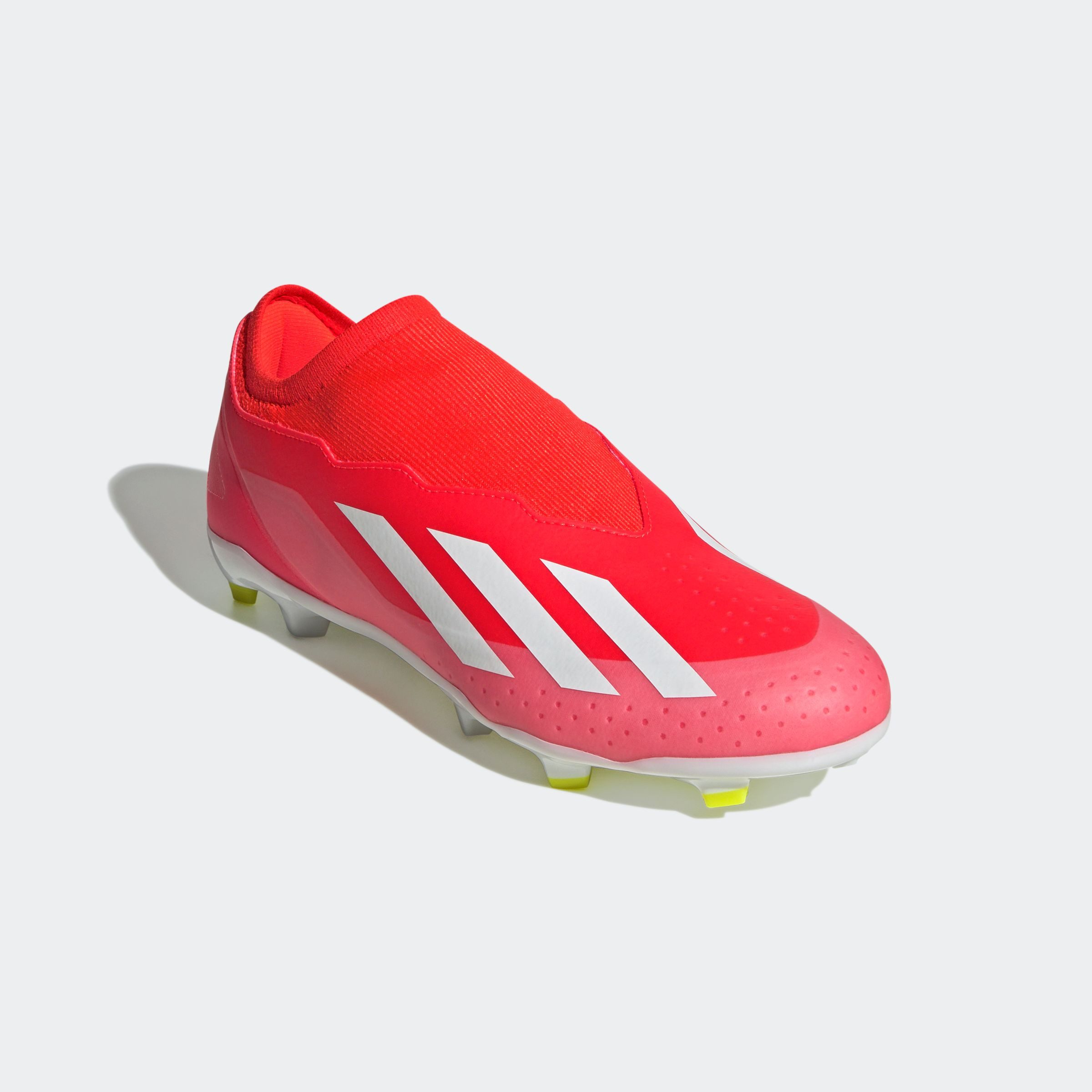 adidas Performance Voetbalschoenen X CRAZYFAST LEAGUE LACELESS FG zaalvoetbal maat 47 1/3 EU rood