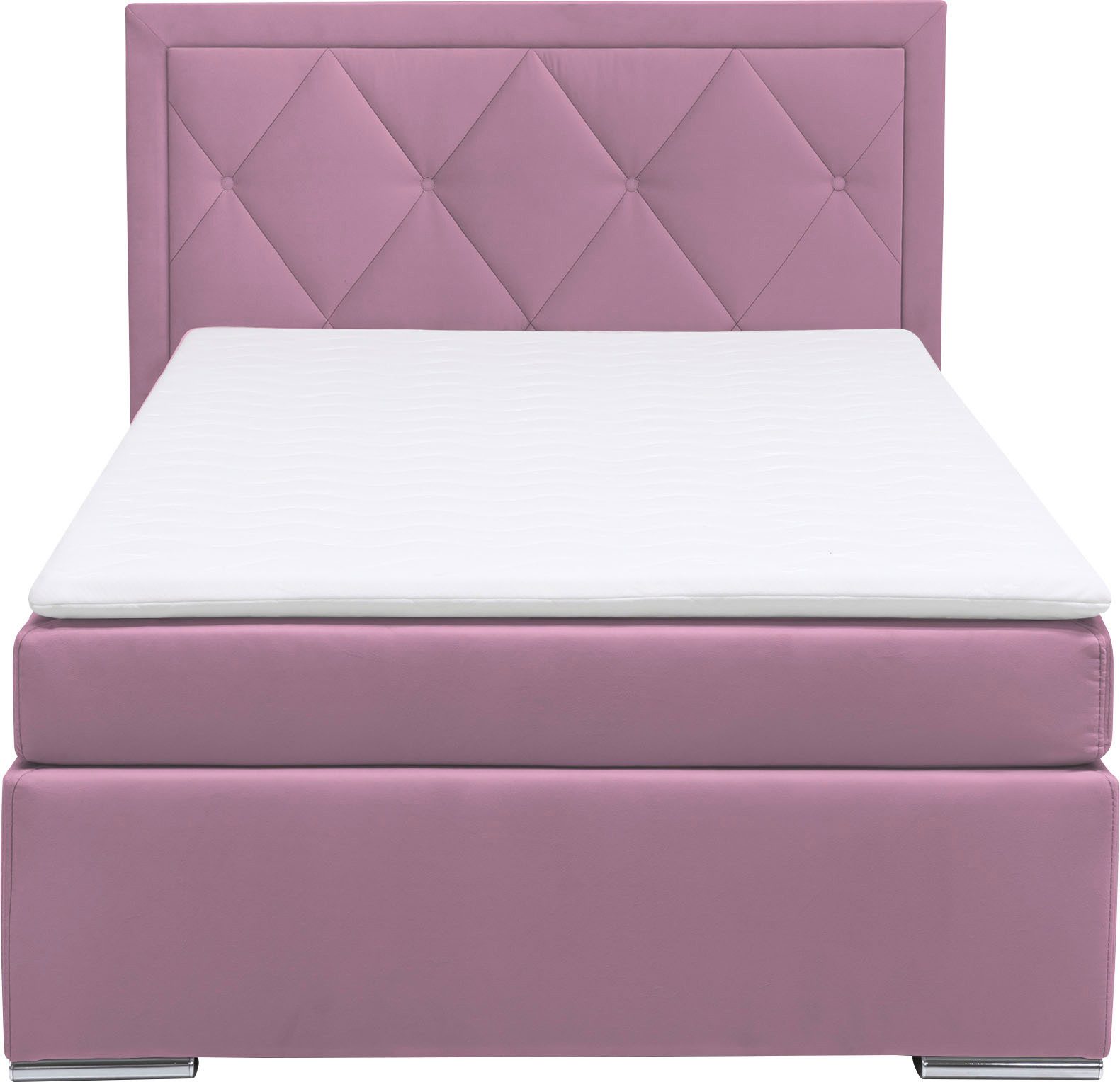 Leonique Boxspring Alfie, bestseller, optioneel met bedlade met capitonnage in het hoofdbord, h2, h3 en h4 ter keuze