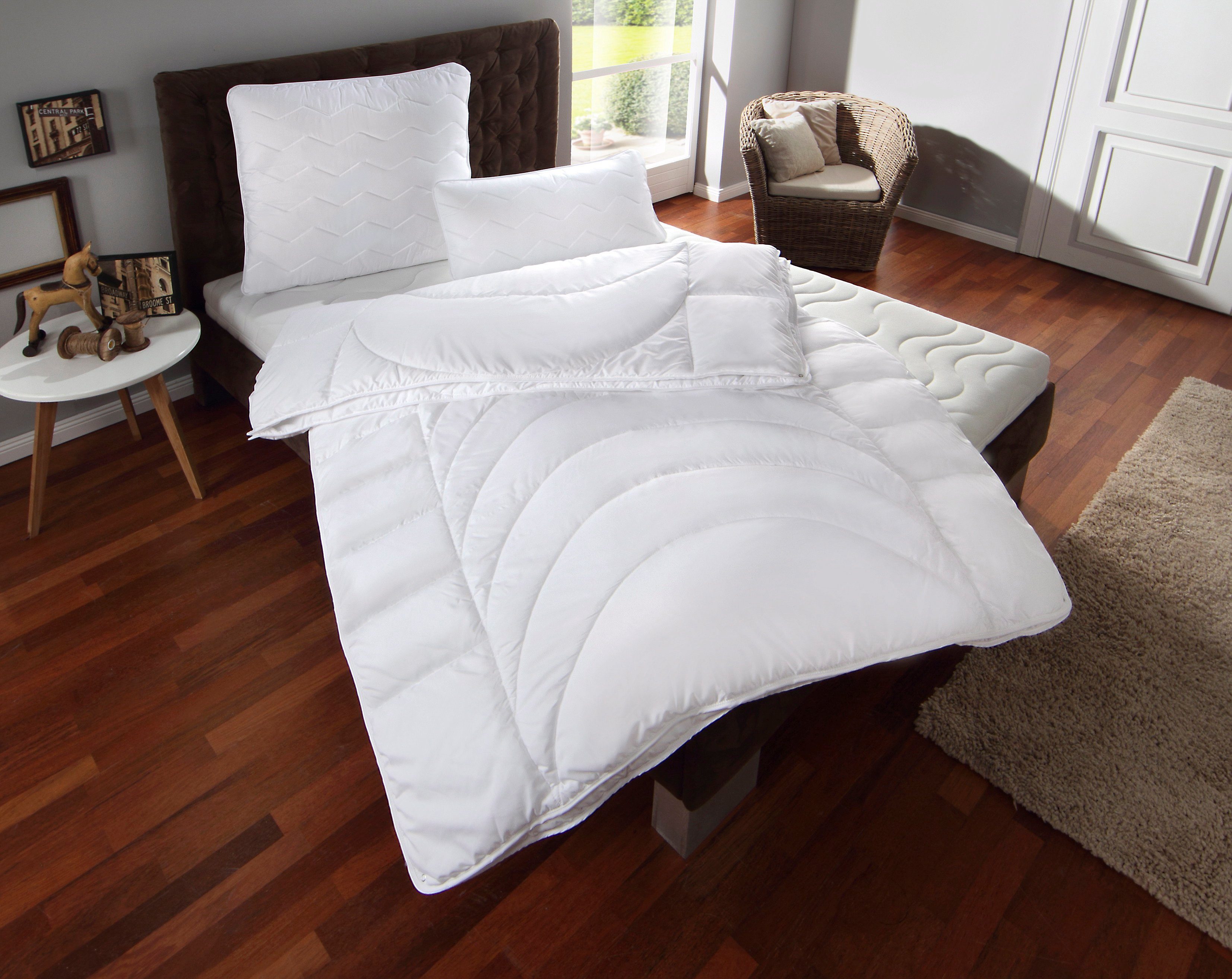 my home Synthetisch dekbed Mondschein, dekbed 135x200 cm, 155x220 cm, 200x200 cm Dekbedden, zomer, winter, geschikt voor mensen met een allergie