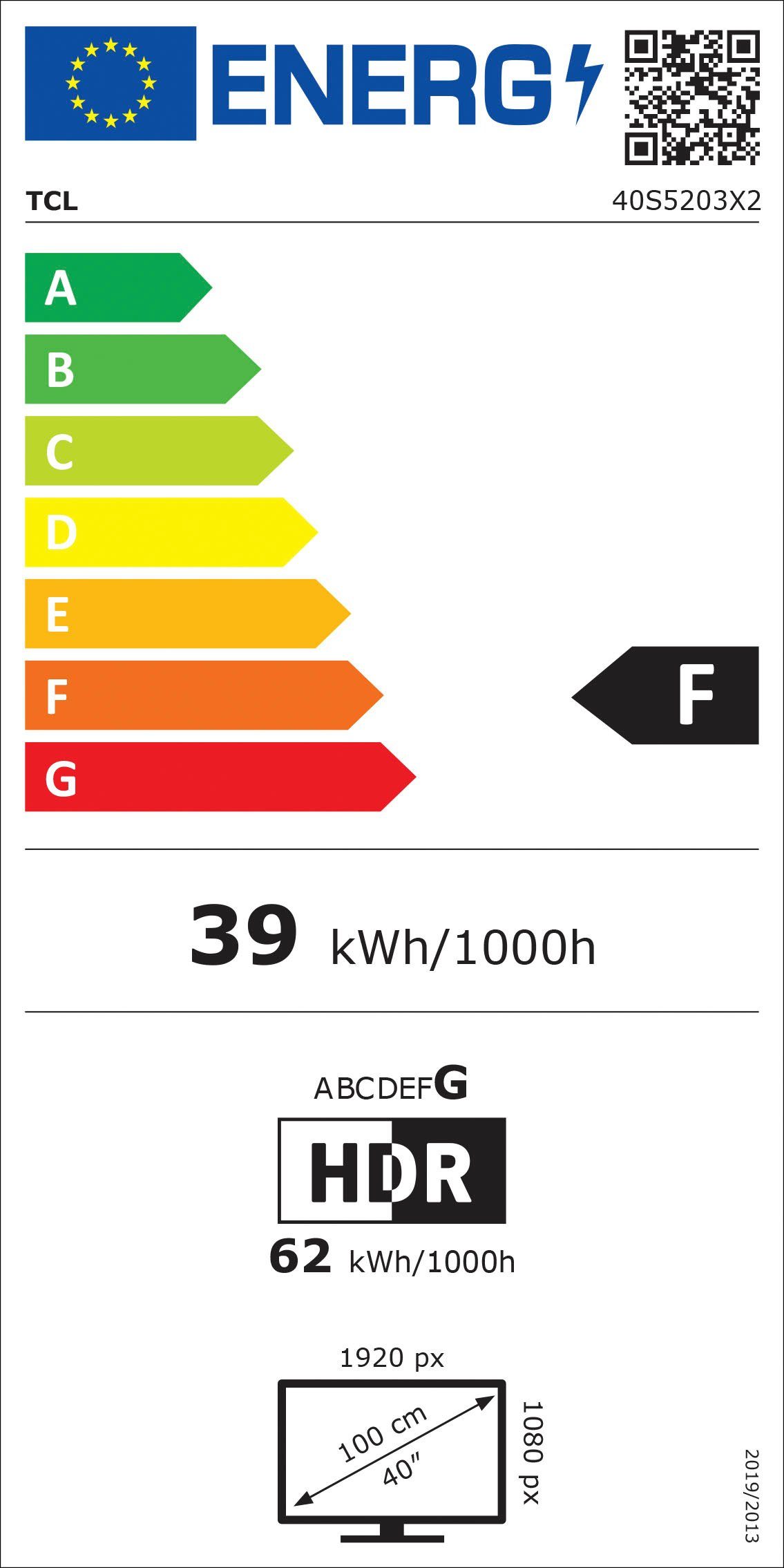 TCL Led-TV 40S5203X2, 100 cm / 40", Full HD, Smart TV - Android TV