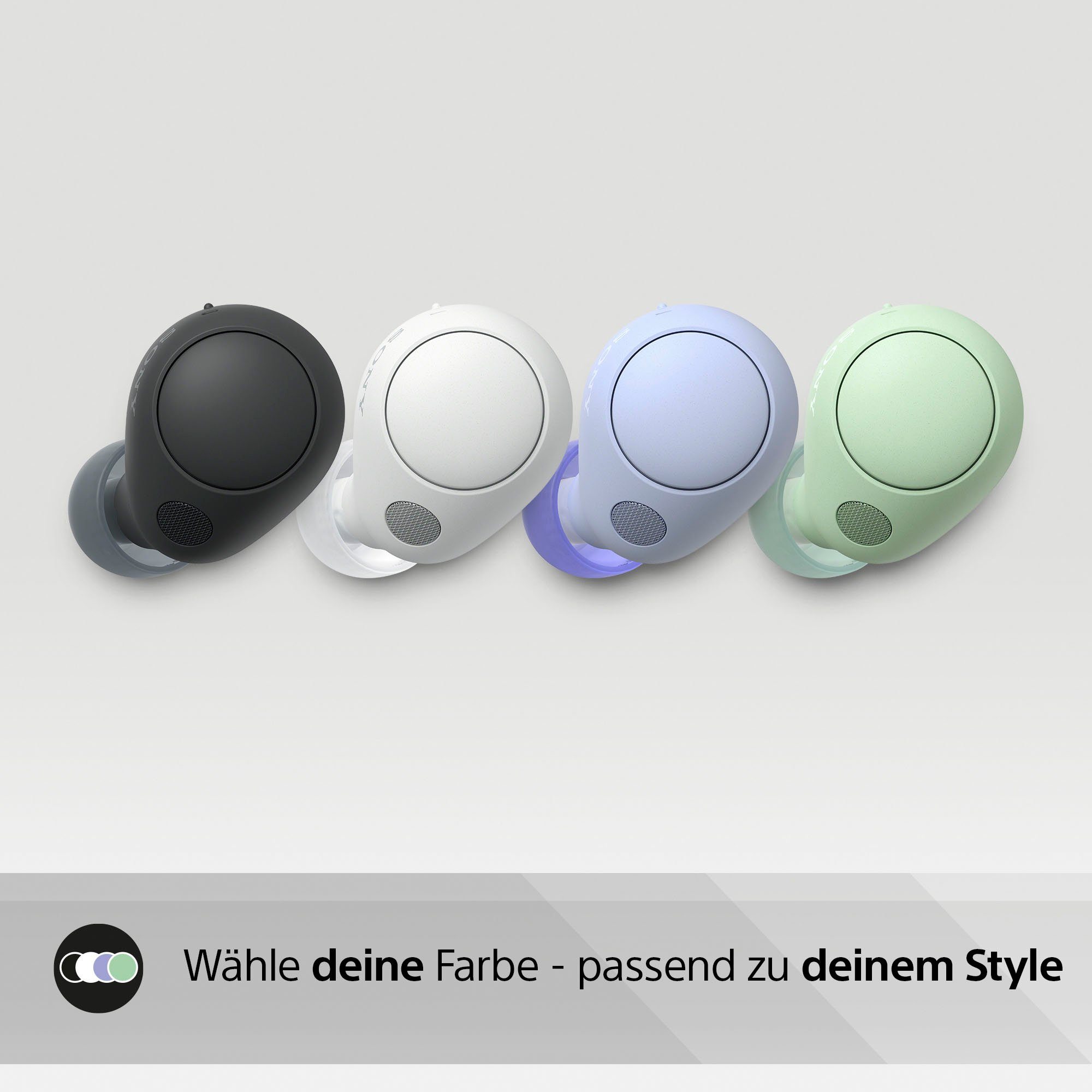 Sony In-ear-oordopjes WF-C700N tot 20 uur batterijduur, multipoint connection