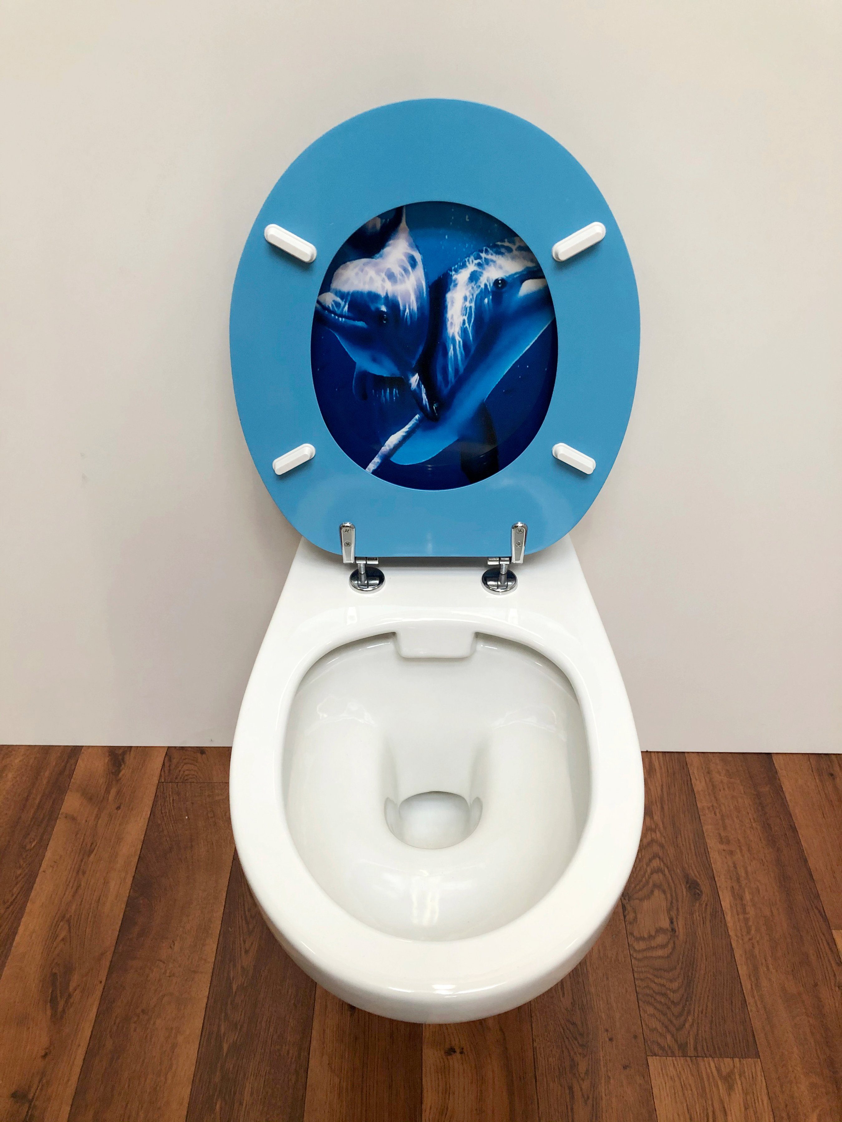 ADOB Toiletzitting Dolfijn geschikt voor alle gebruikelijke toiletten
