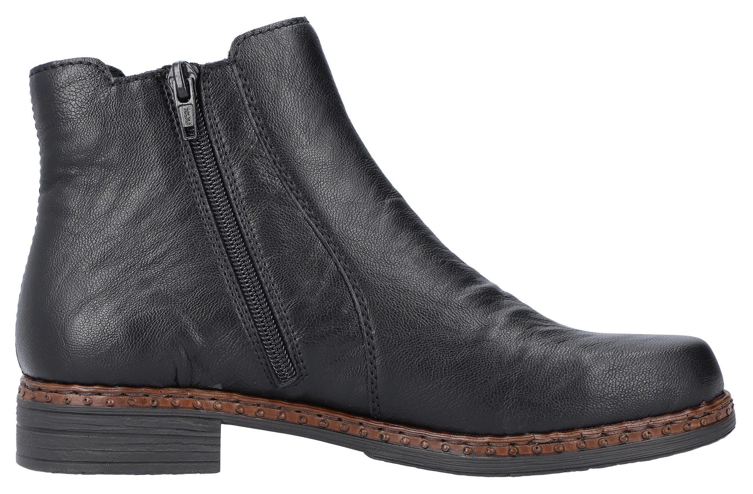 Rieker Chelsea-boots in klassieke look, smalle vorm