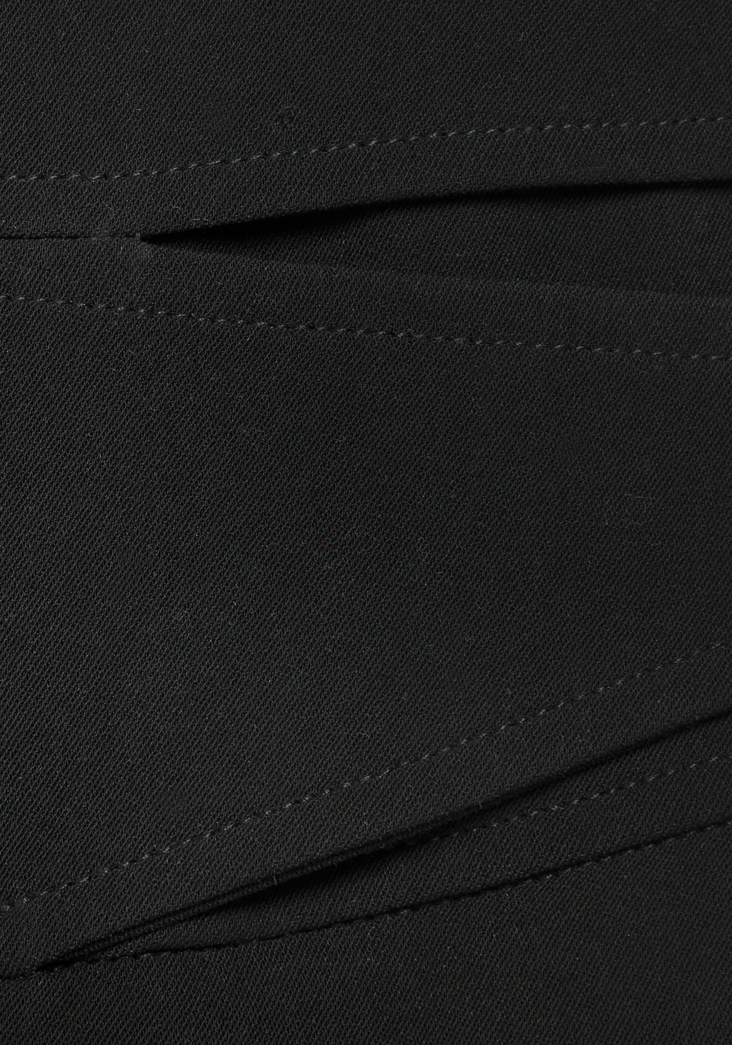 Lascana 7 8-broek met siergespen in de tailleband