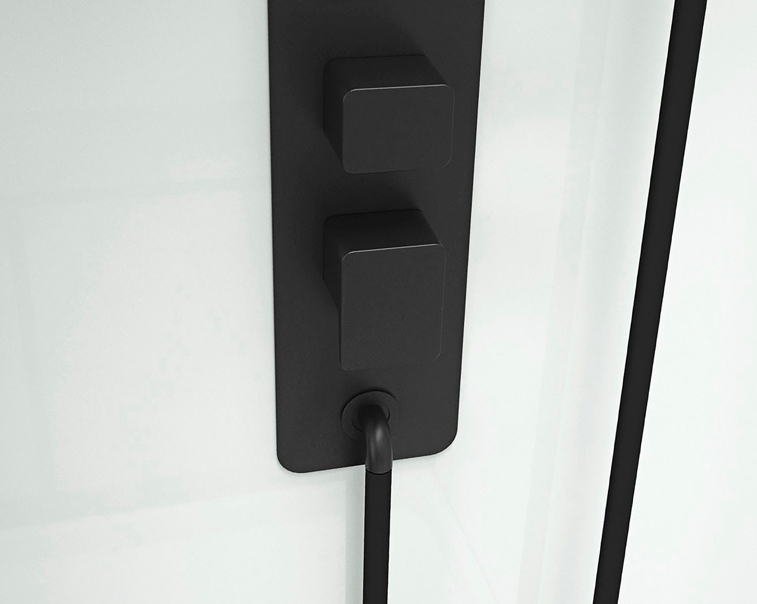 Marwell Complete douche Bricks inclusief kranen, 110 cm x 80 cm