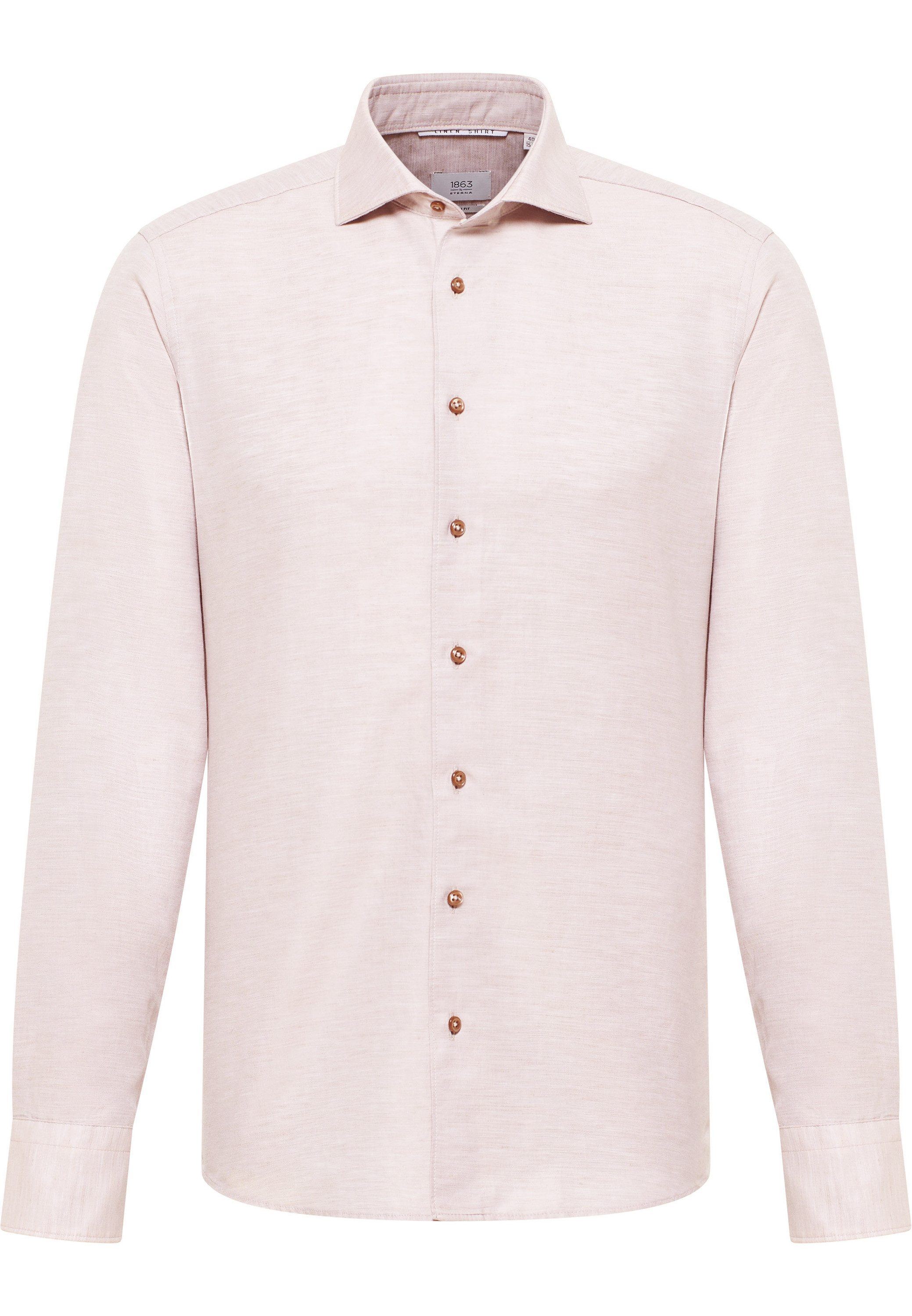 Eterna Overhemd met lange mouwen Slim fit EASY IRON (gemakkelijk te strijken)