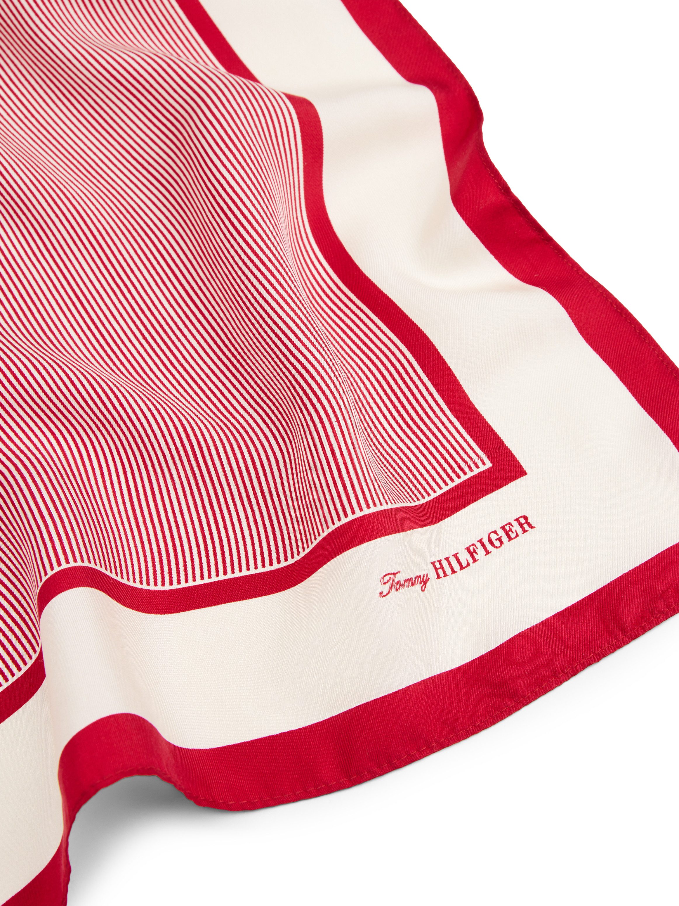 Tommy Hilfiger Modieus sjaaltje TH ELEVATED FLAG SILK SQUARE