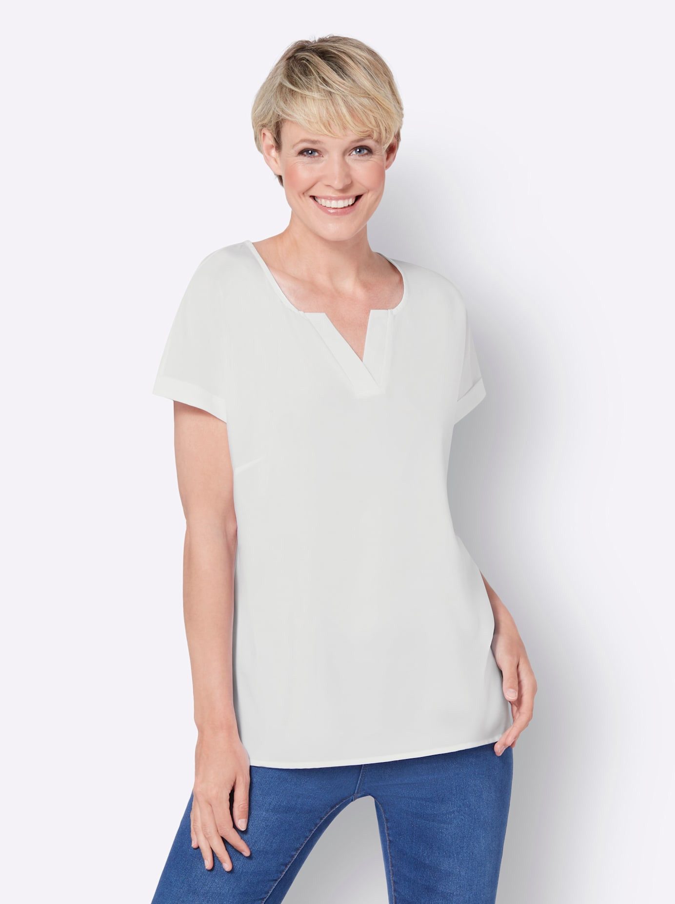 Classic Basics Blouse zonder sluiting