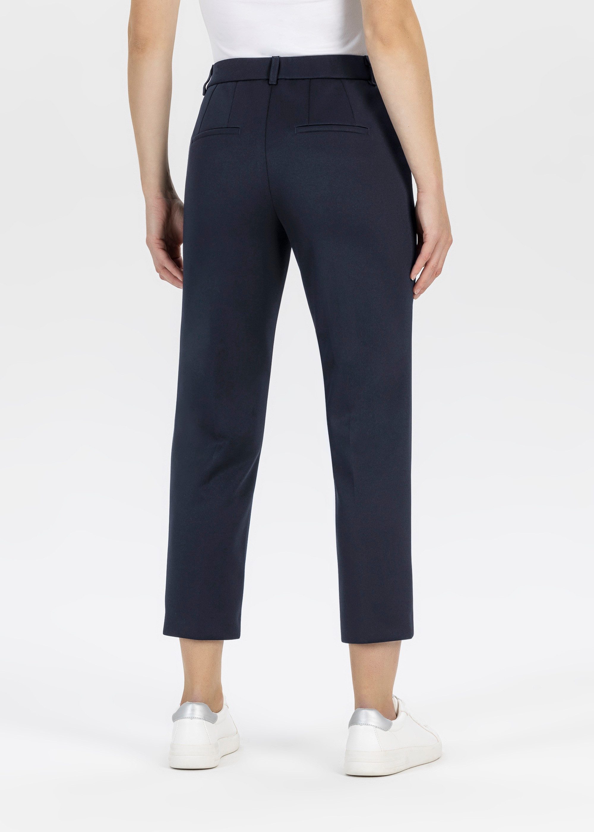 Stehmann Stoffen broek met elastische taille