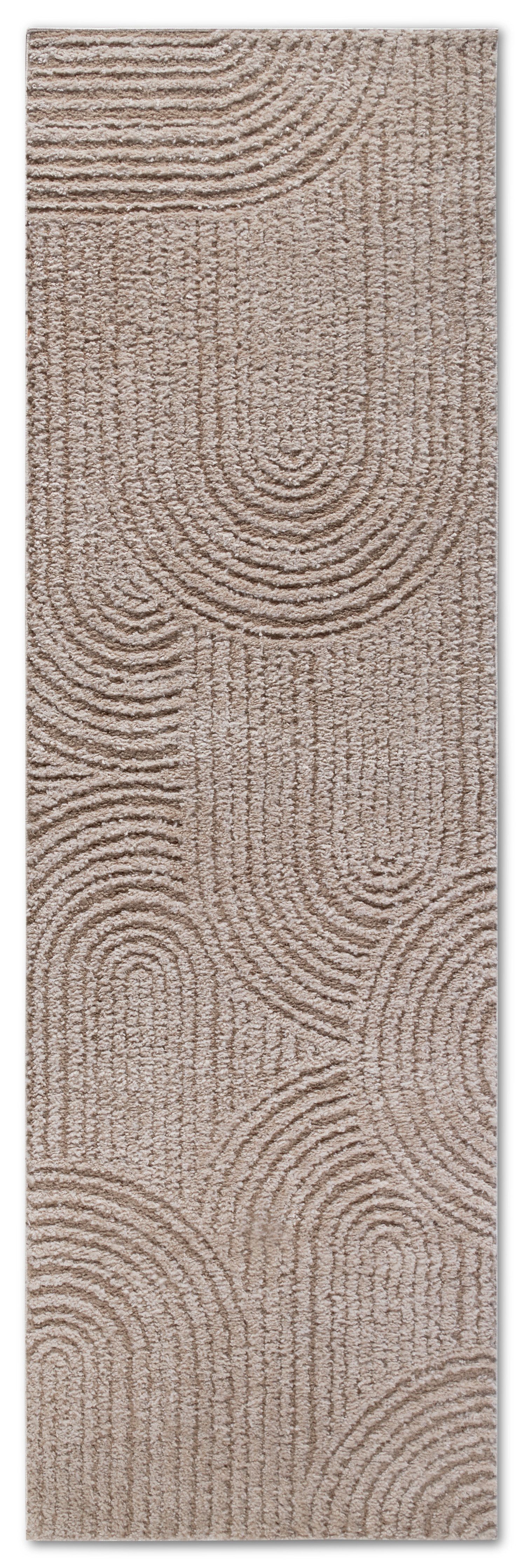 ELLE DECORATION Design-vloerkleed Chappe Shaggy, loper, pluizig, zacht, hoogpolig, modern, hoog-laag effect