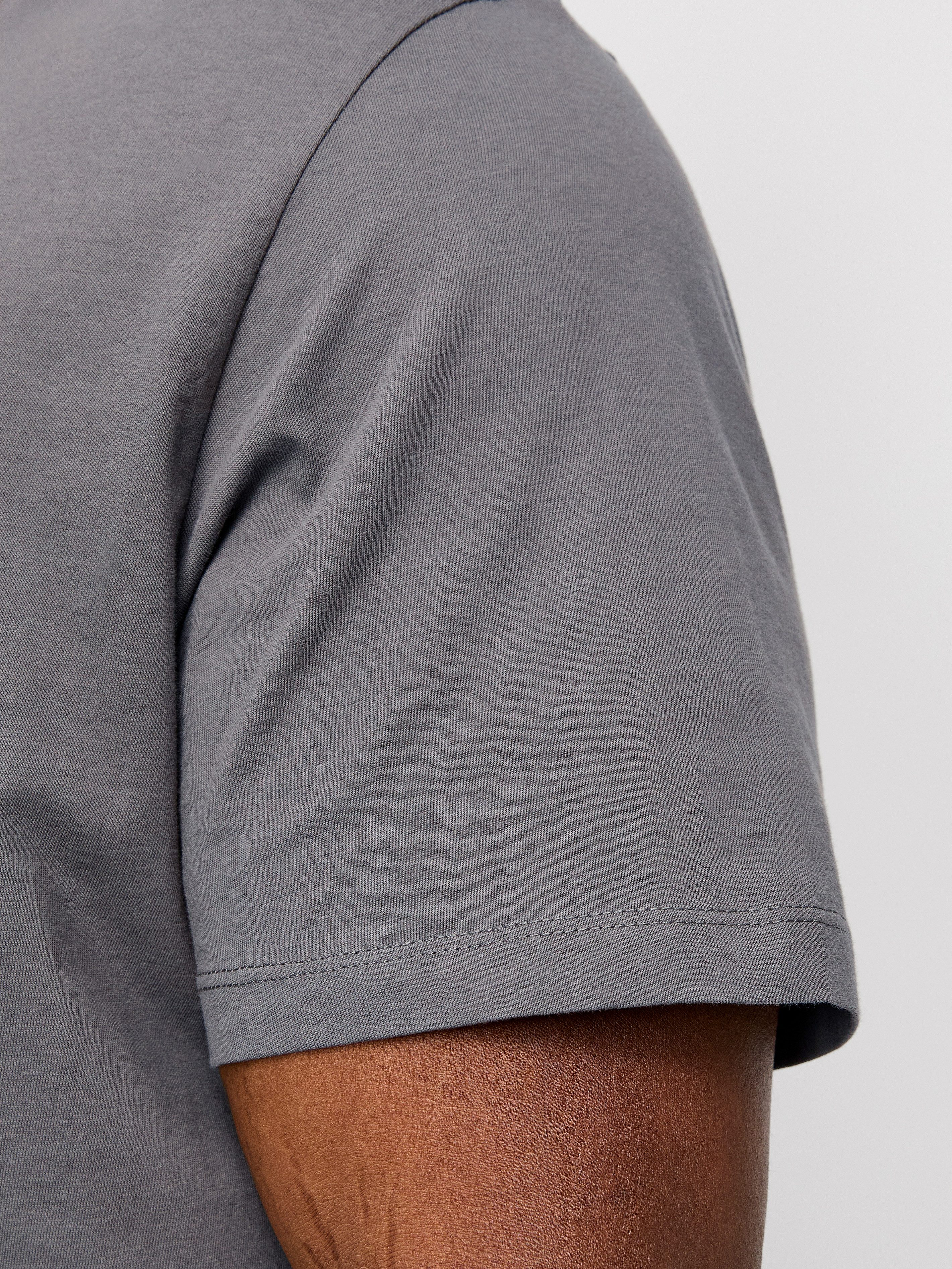 Jack & Jones PlusSize T-shirt JJELOGO TEE SS O-NECK 2 COL AW24 S PLS