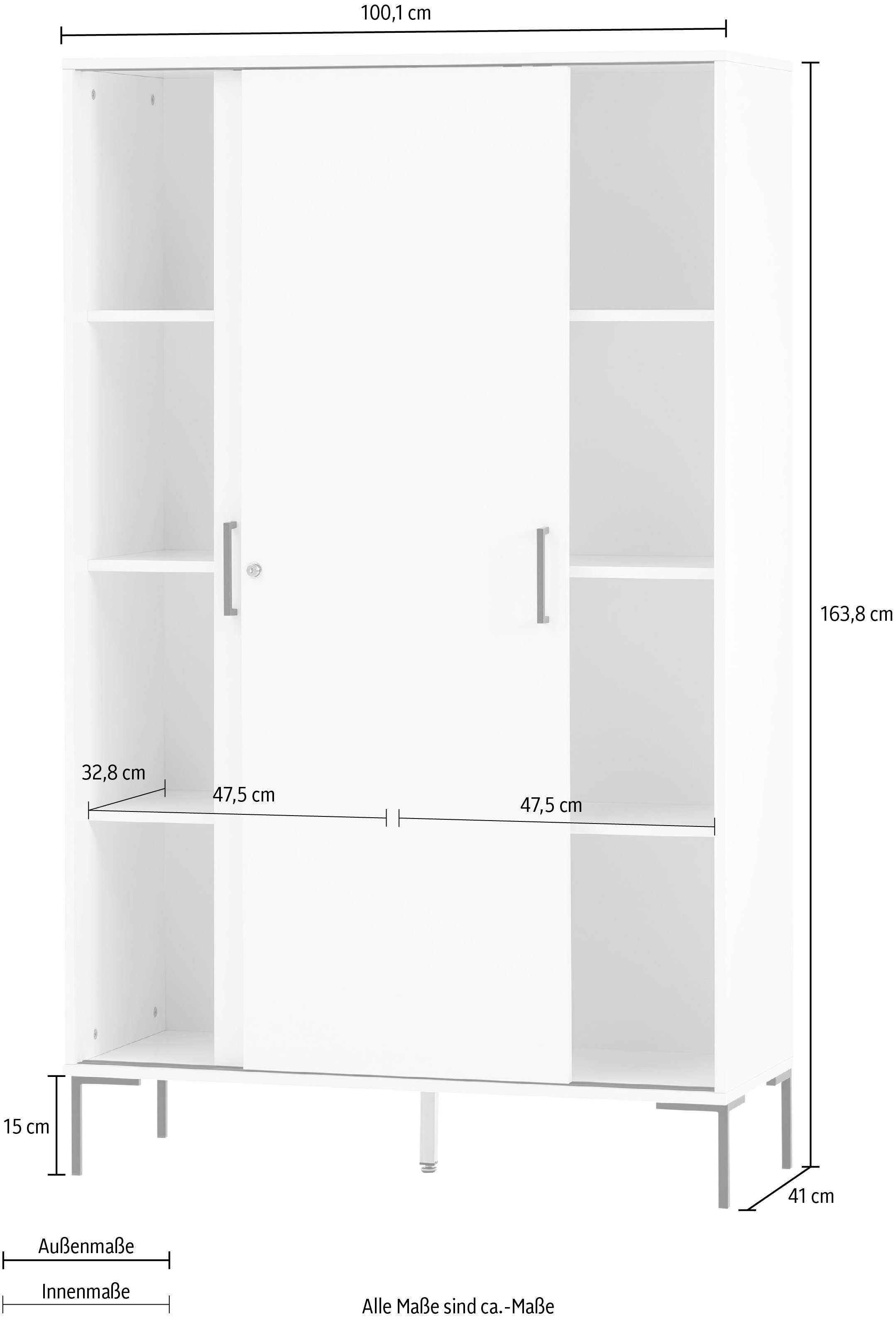 Schildmeyer Archiefkast Serie 2000 Breedte 100,1 cm