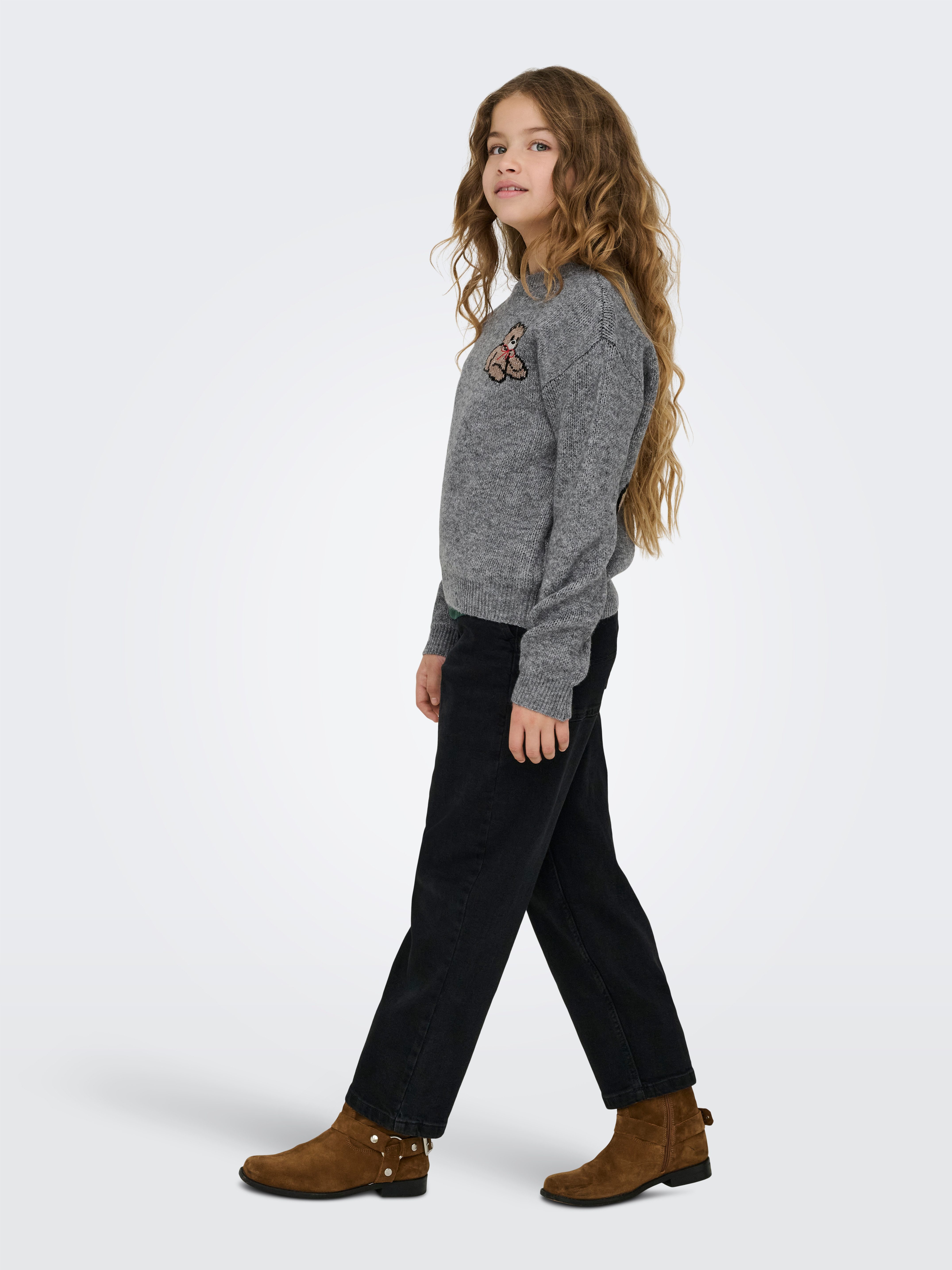 KIDS ONLY Gebreide trui KOGTEDDY L/S PULLOVER KNT NOOS