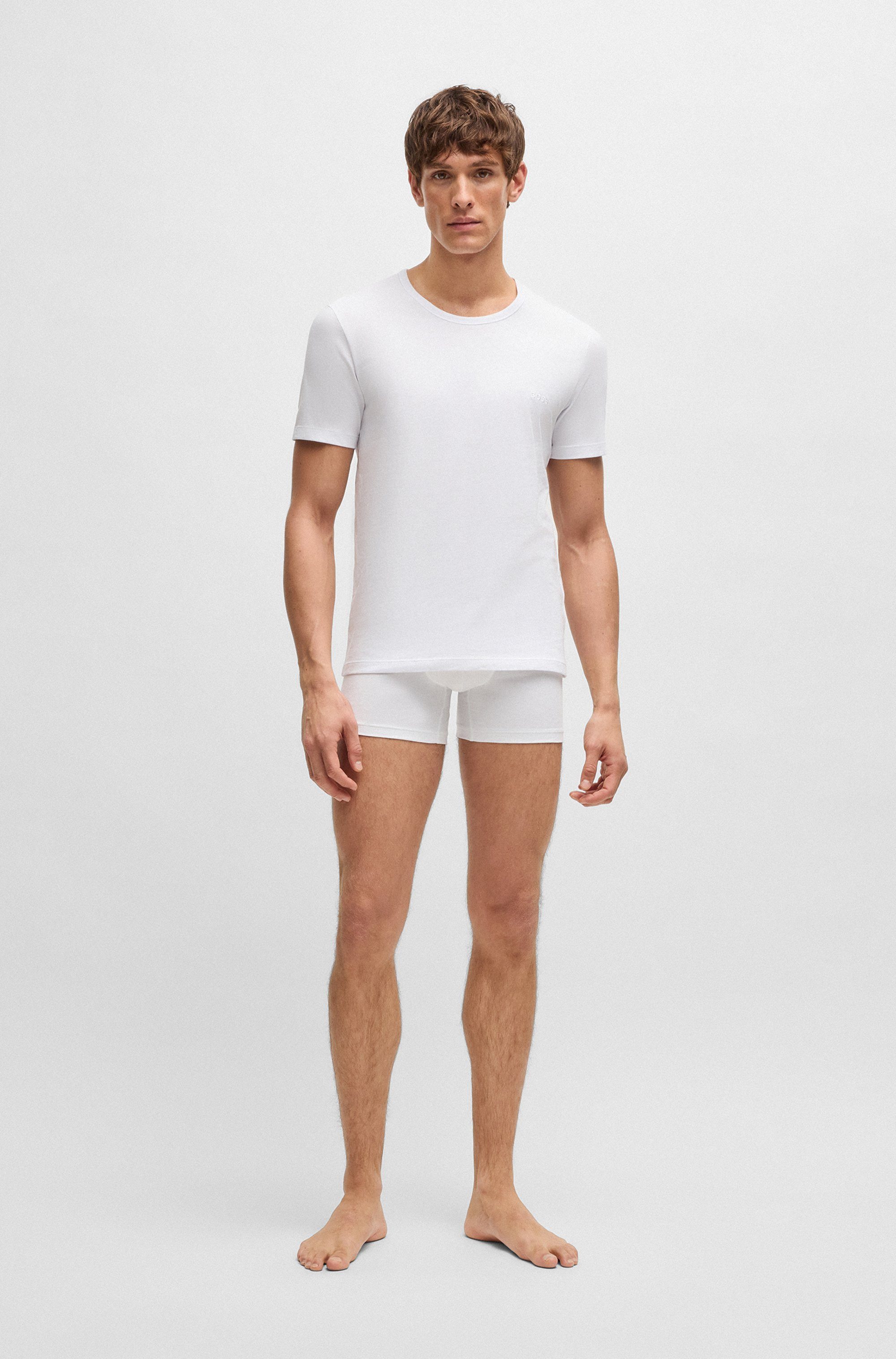 BOSS T-shirt Ronde hals BOSS ONE x David Beckham (3-delig, Set van 3)