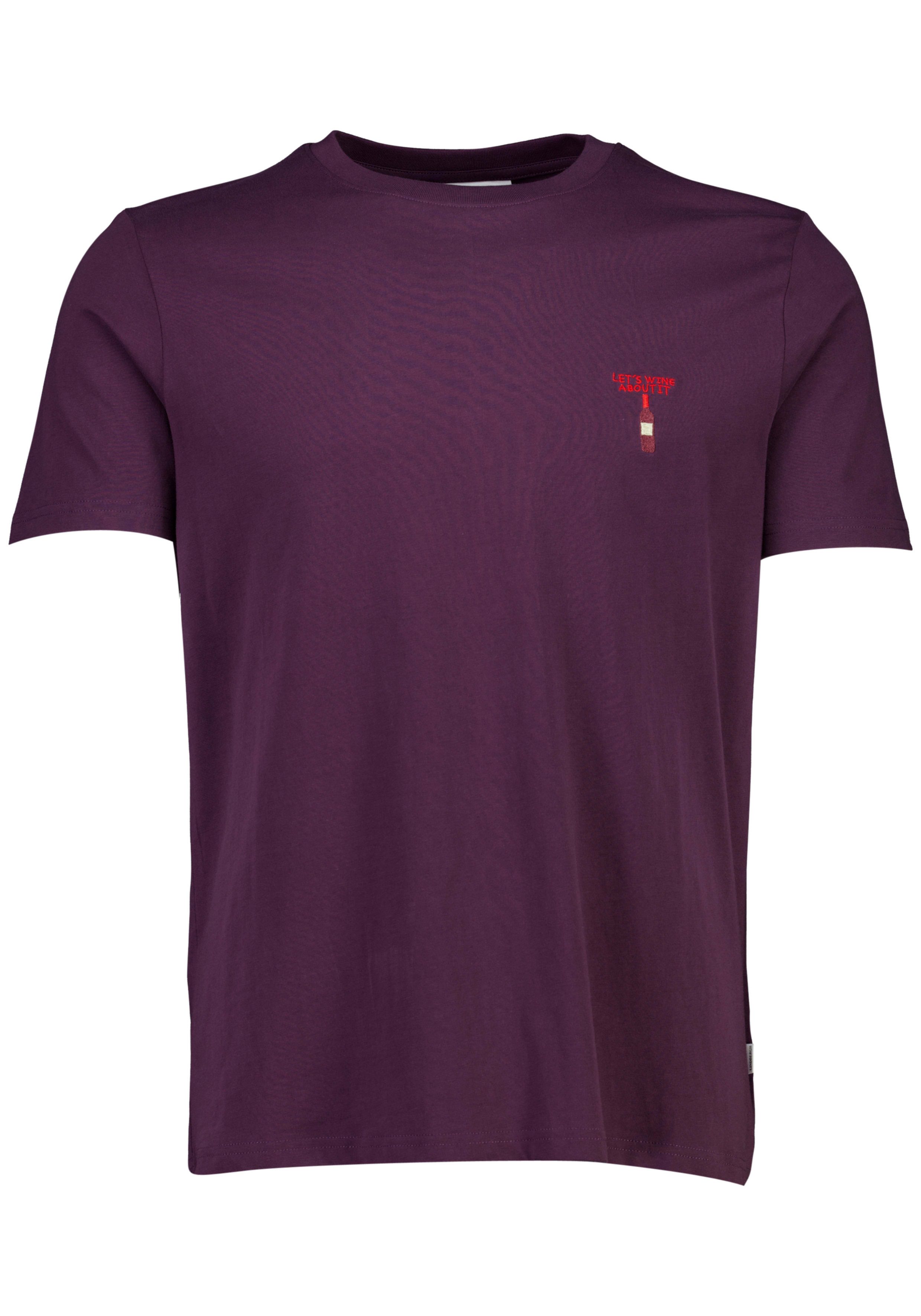 LINDBERGH T-shirt met statement-borduring op de borst