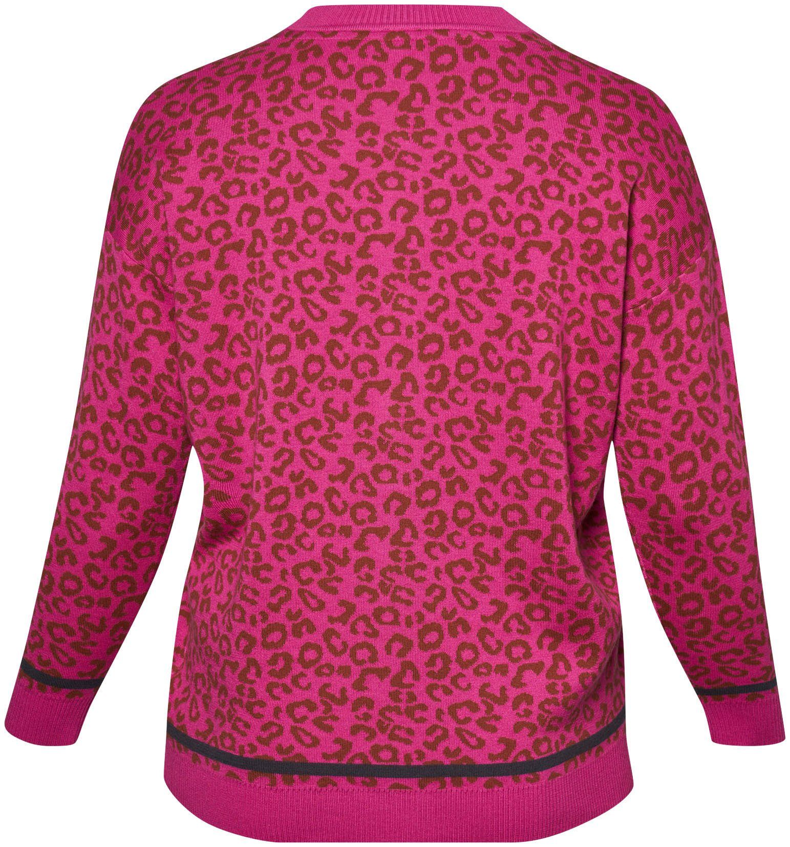 ADIA Cardigan met animal-print