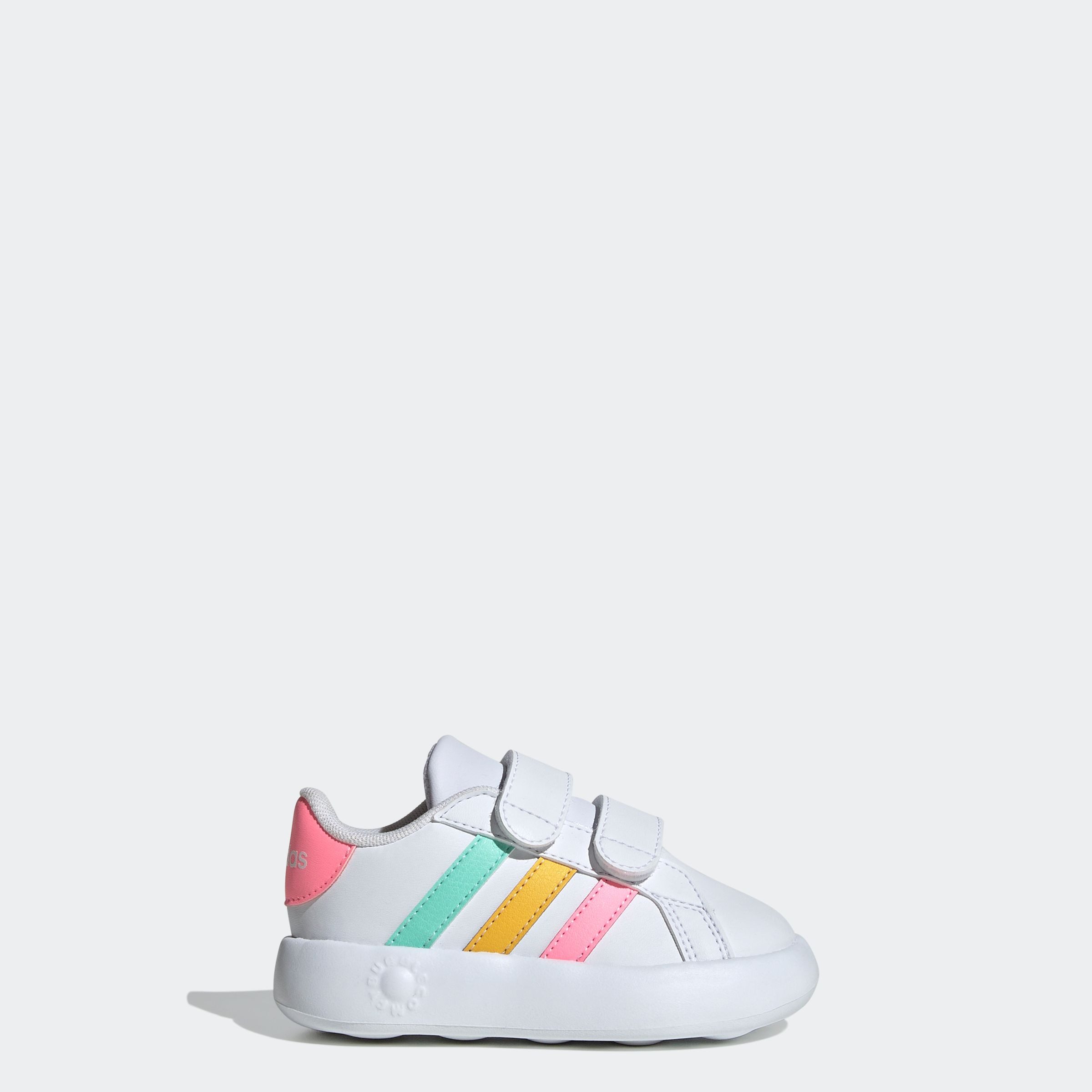 adidas Sportswear Klittenbandschoenen GRAND COURT 2.0 KIDS Design geïnspireerd op de adidas Superstar, voor kinderen