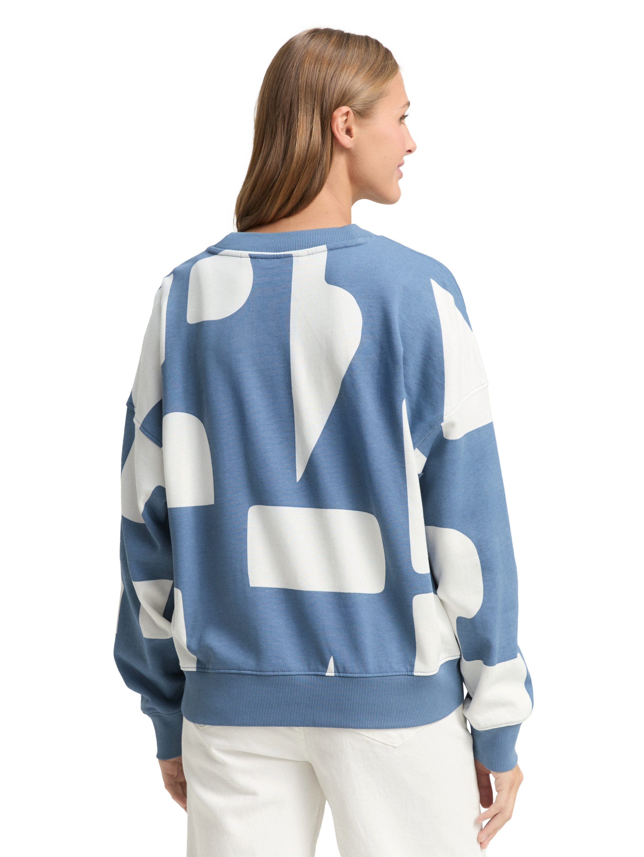 Tom Tailor Denim Sweatshirt met print all-over