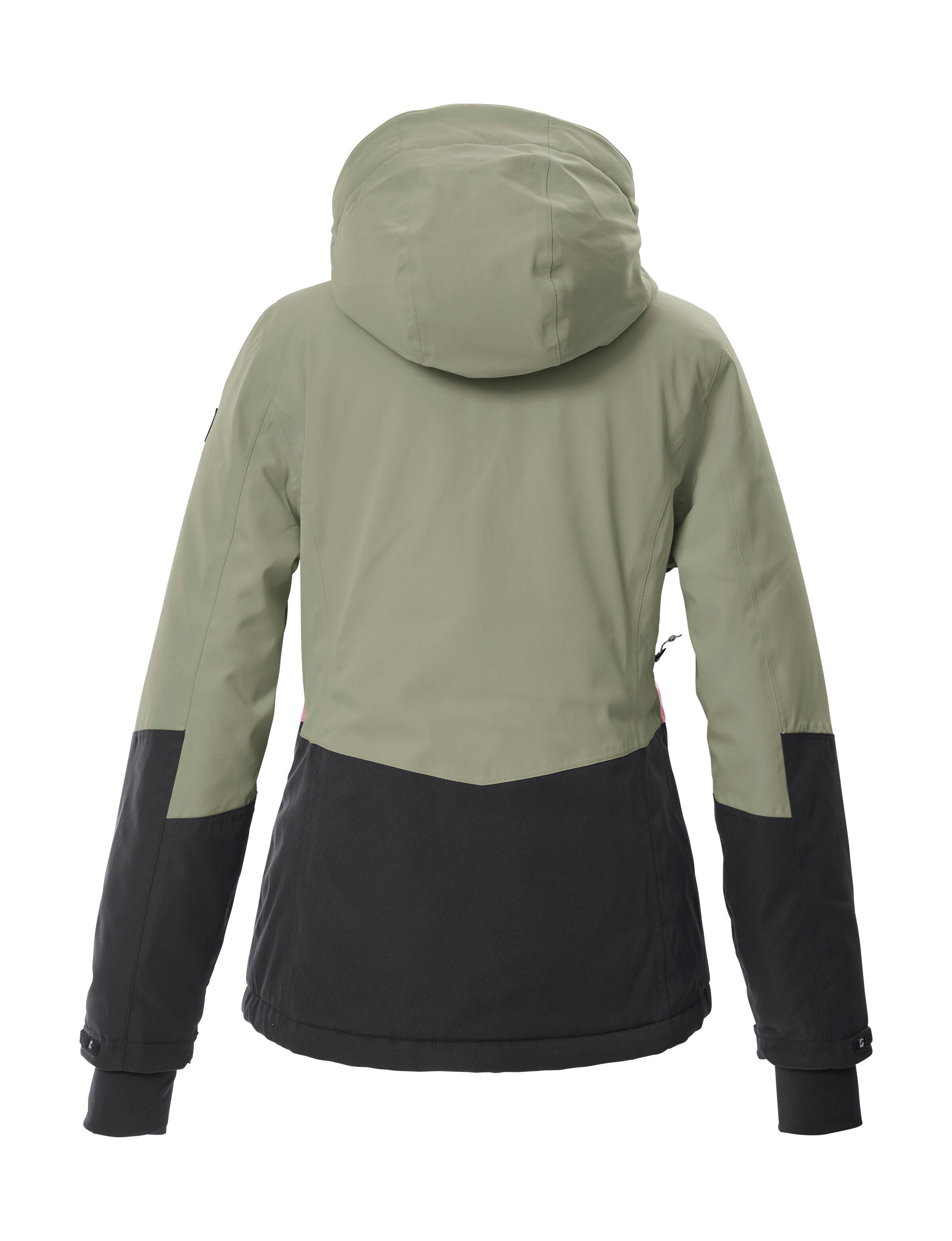 Killtec Ski-jack KSW 277 WMN SKI JCKT Waterdichte damesjas met sneeuwvanger, verstelbaar en ademend