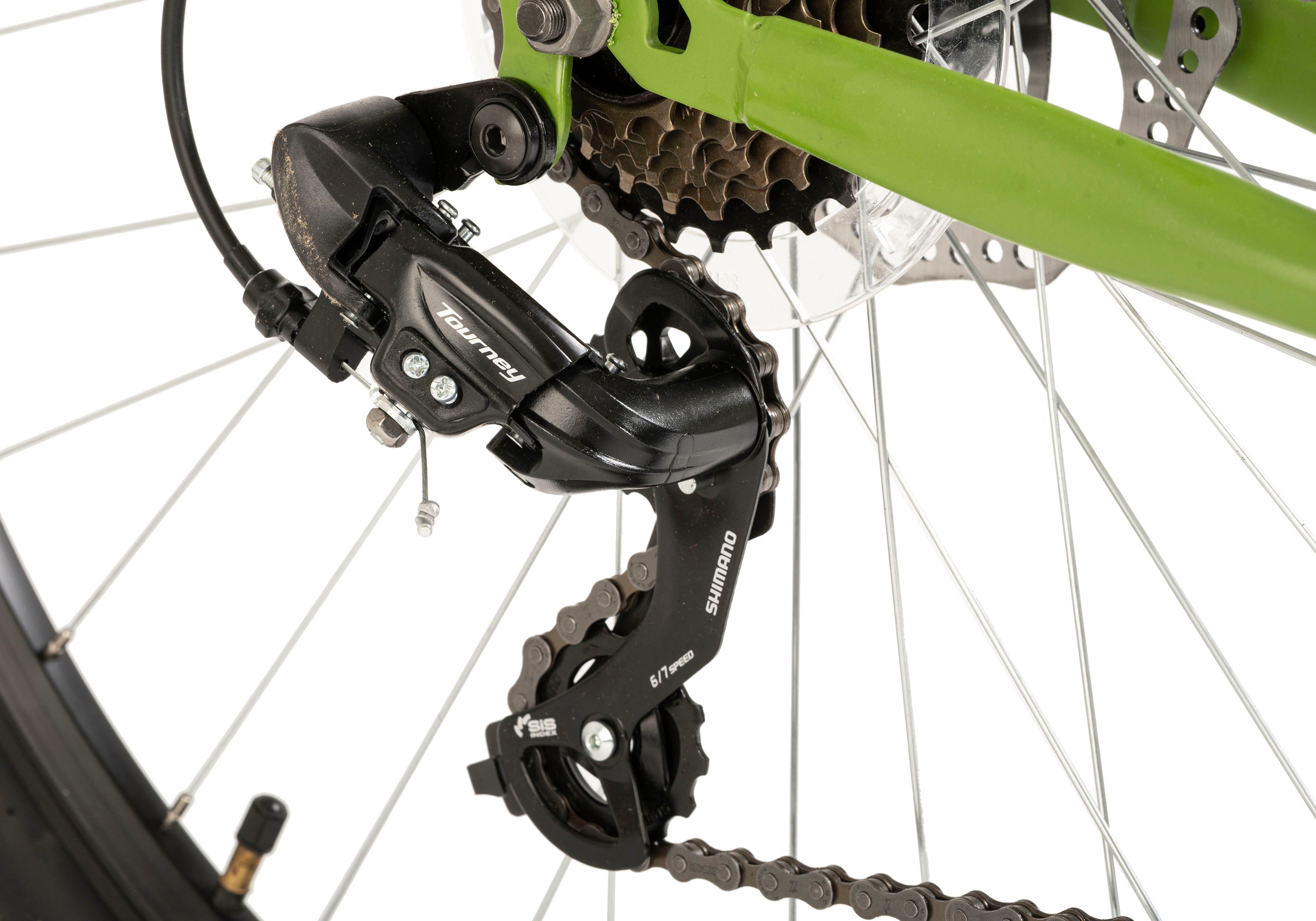MUSTANG Mountainbike Hardtail Twentyniner 29“ Heist groen 21 versnellingen RH 51 cm