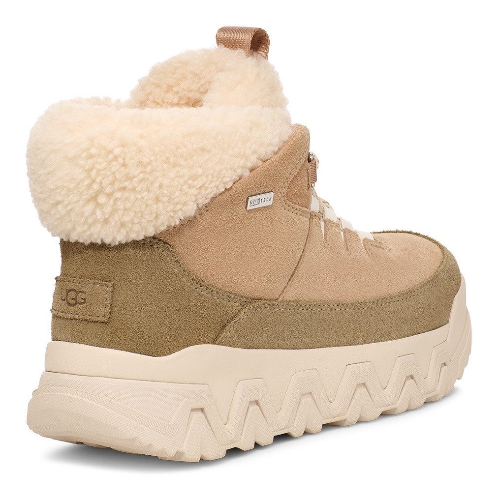 UGG Winterlaarzen TERRE TRAIL COZY LACE Plateaboots, winterlaarzen met gevoerde schacht