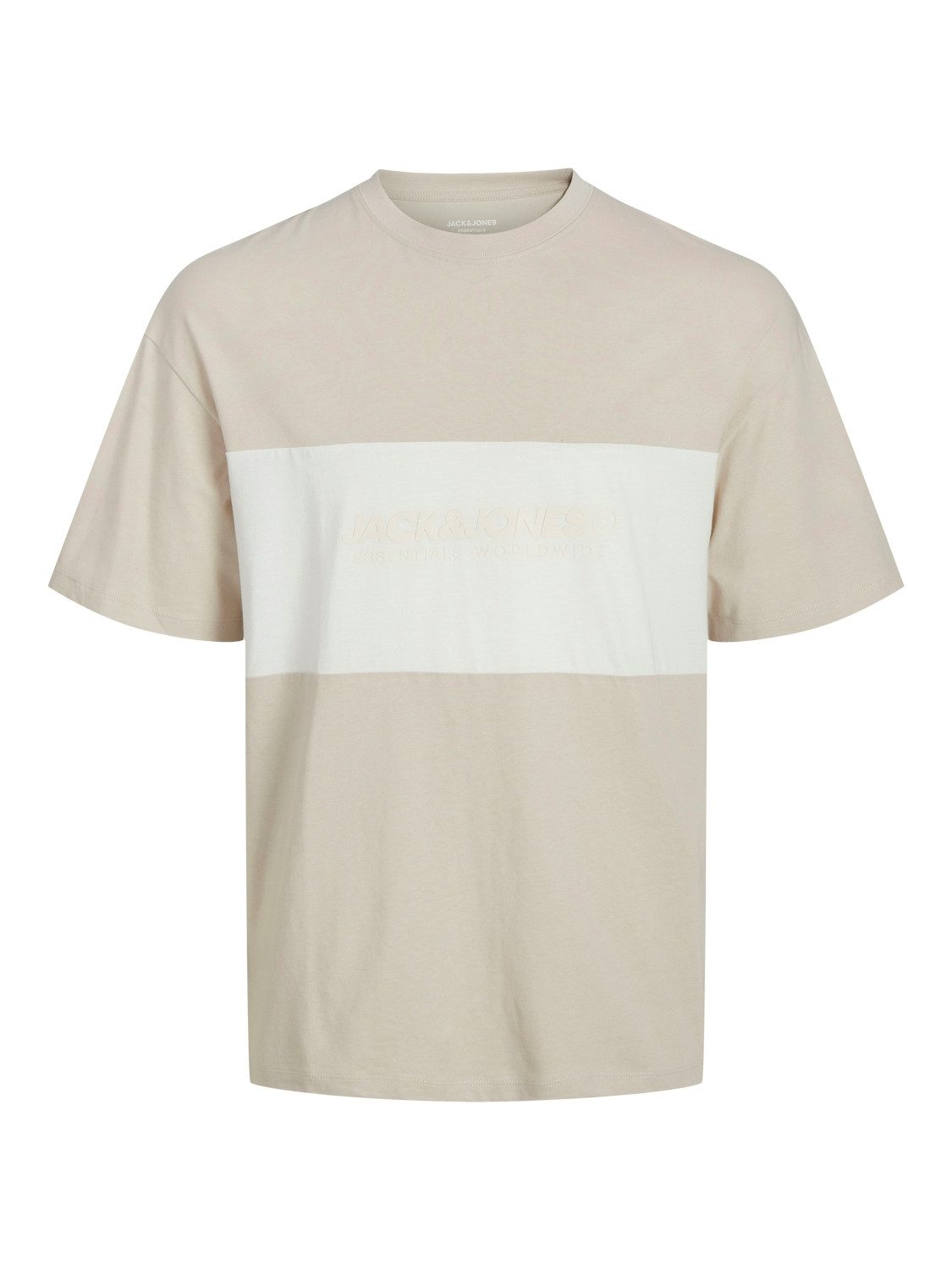 Jack & Jones Shirt met ronde hals JJELEGACY BLOCKING TEE SS O-NECK NOOS