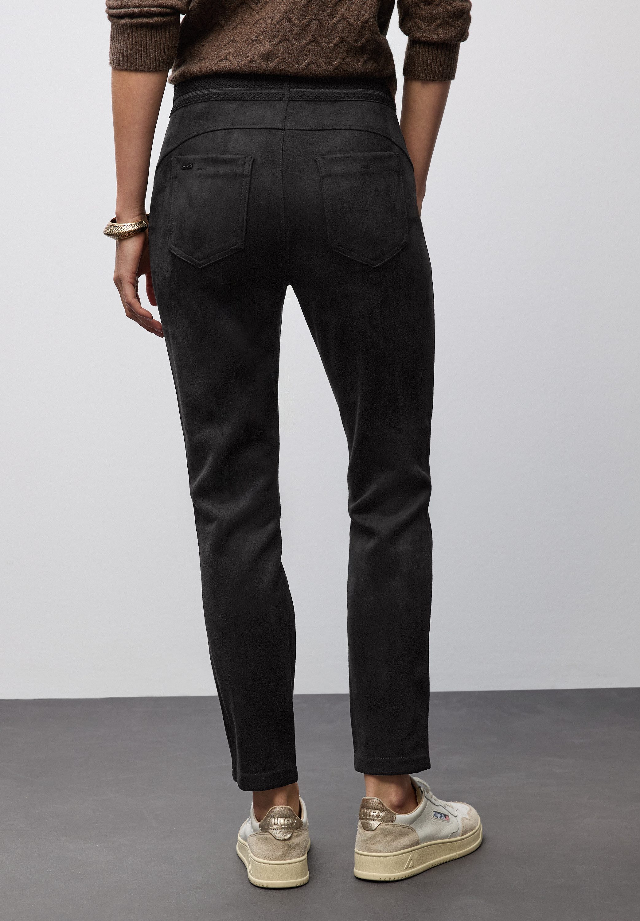 STREET ONE Stoffen broek Style Hope met elastische taille