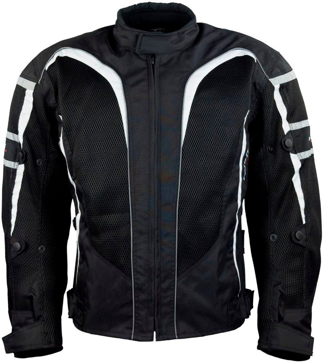 roleff Bikerjack RO 607 4 tassen, met veiligheidsstrepen