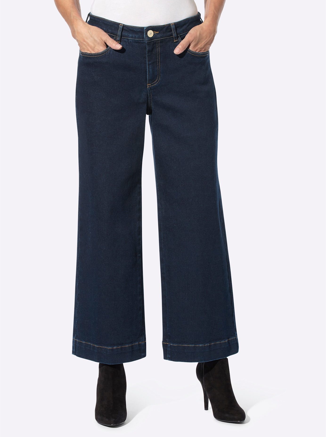 Lady Comfortabele jeans dames skinny jeans maat 42 blauw