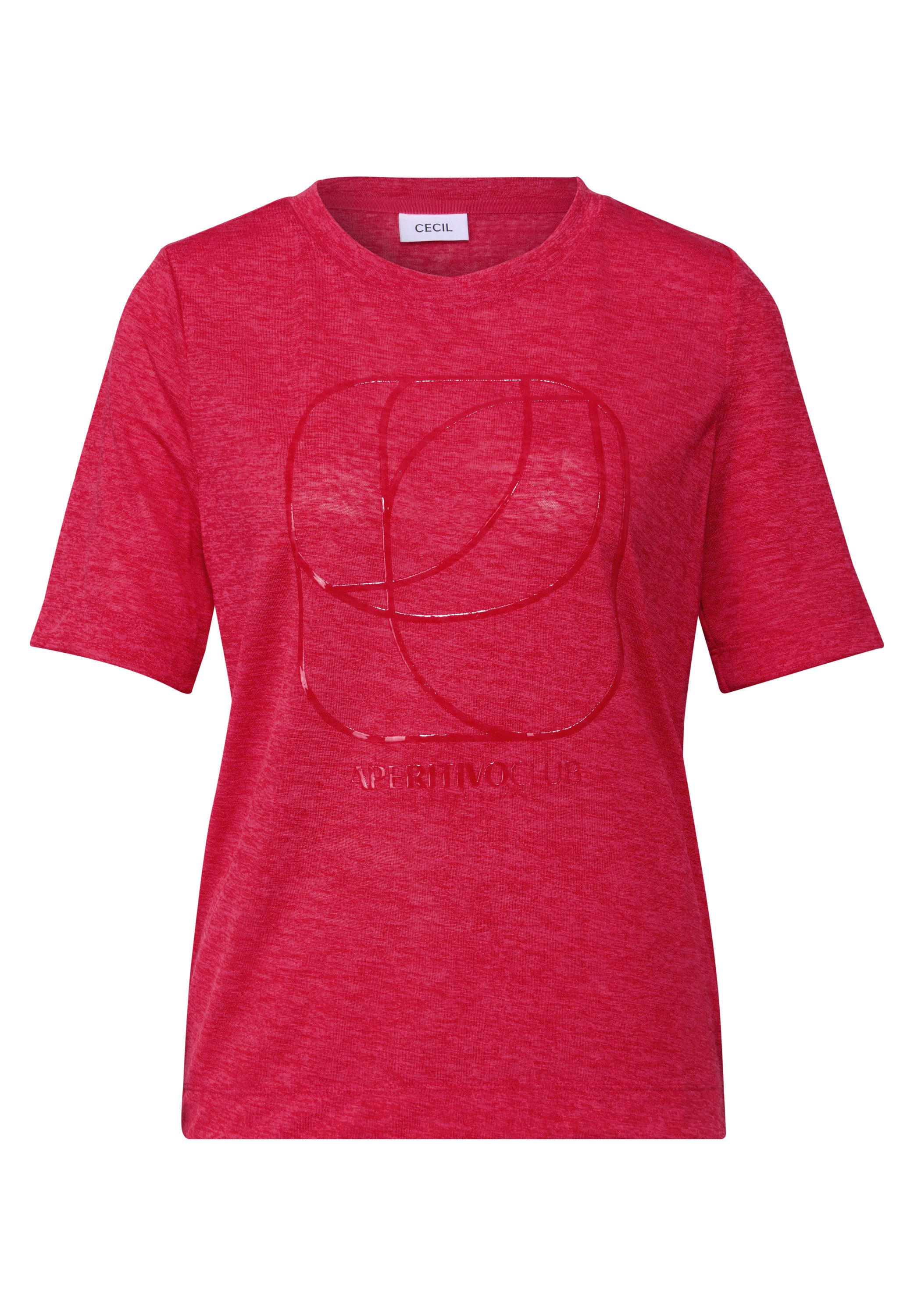 Cecil T-shirt met tonale print