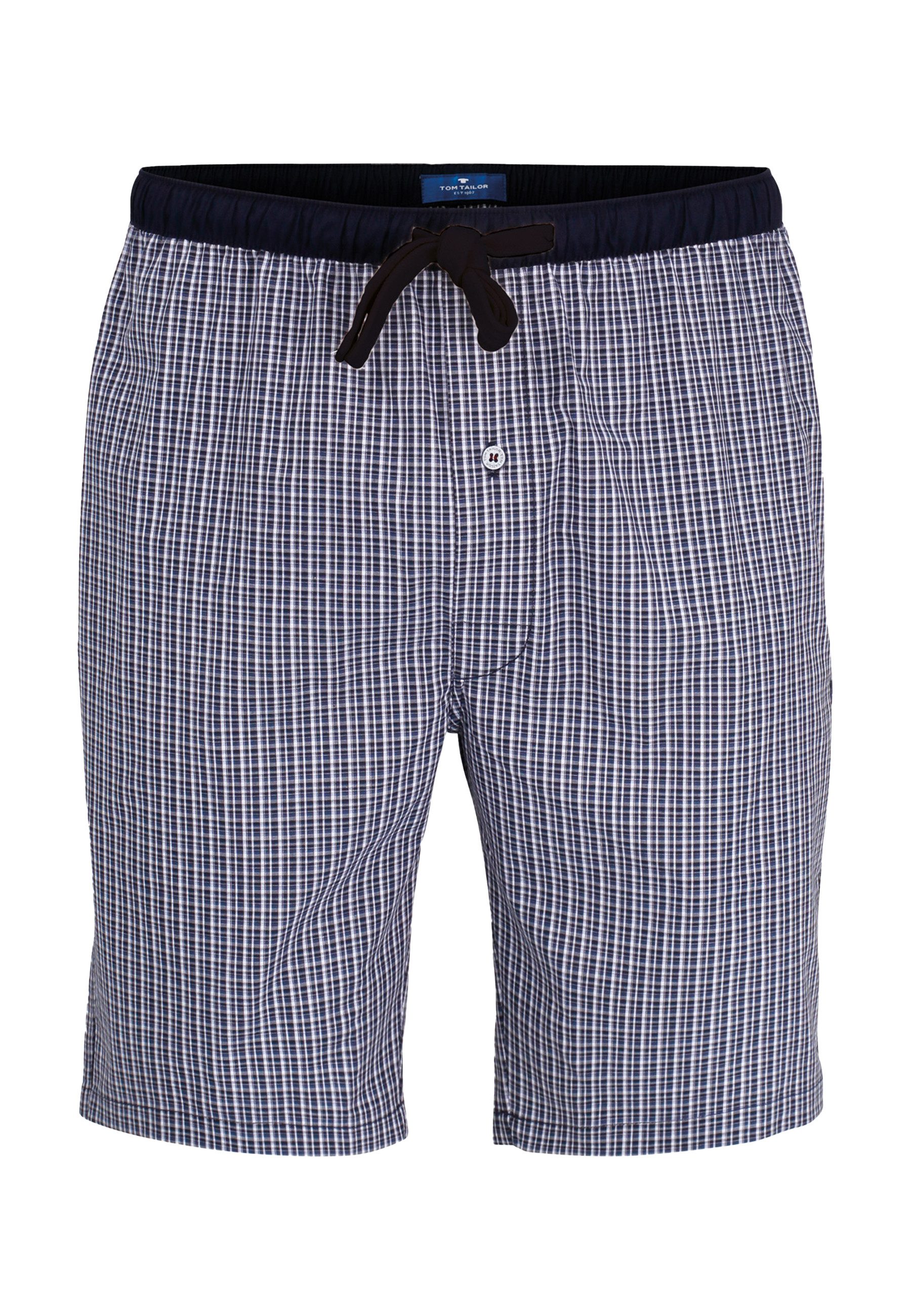 Tom Tailor Bermuda Dakota Bindband, zijzakken, los, comfortabel, ademend