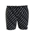 calvin klein swimwear zwemshort met print all-over zwart