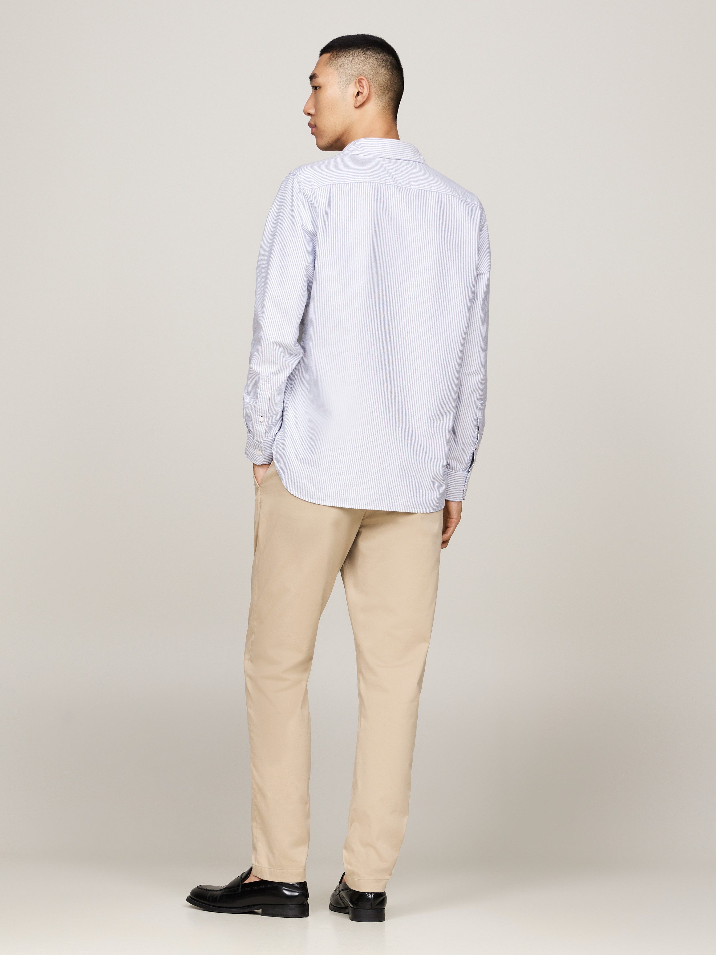 Tommy Hilfiger Overhemd met lange mouwen HERITAGE OXFORD STRIPE RF SHIRT