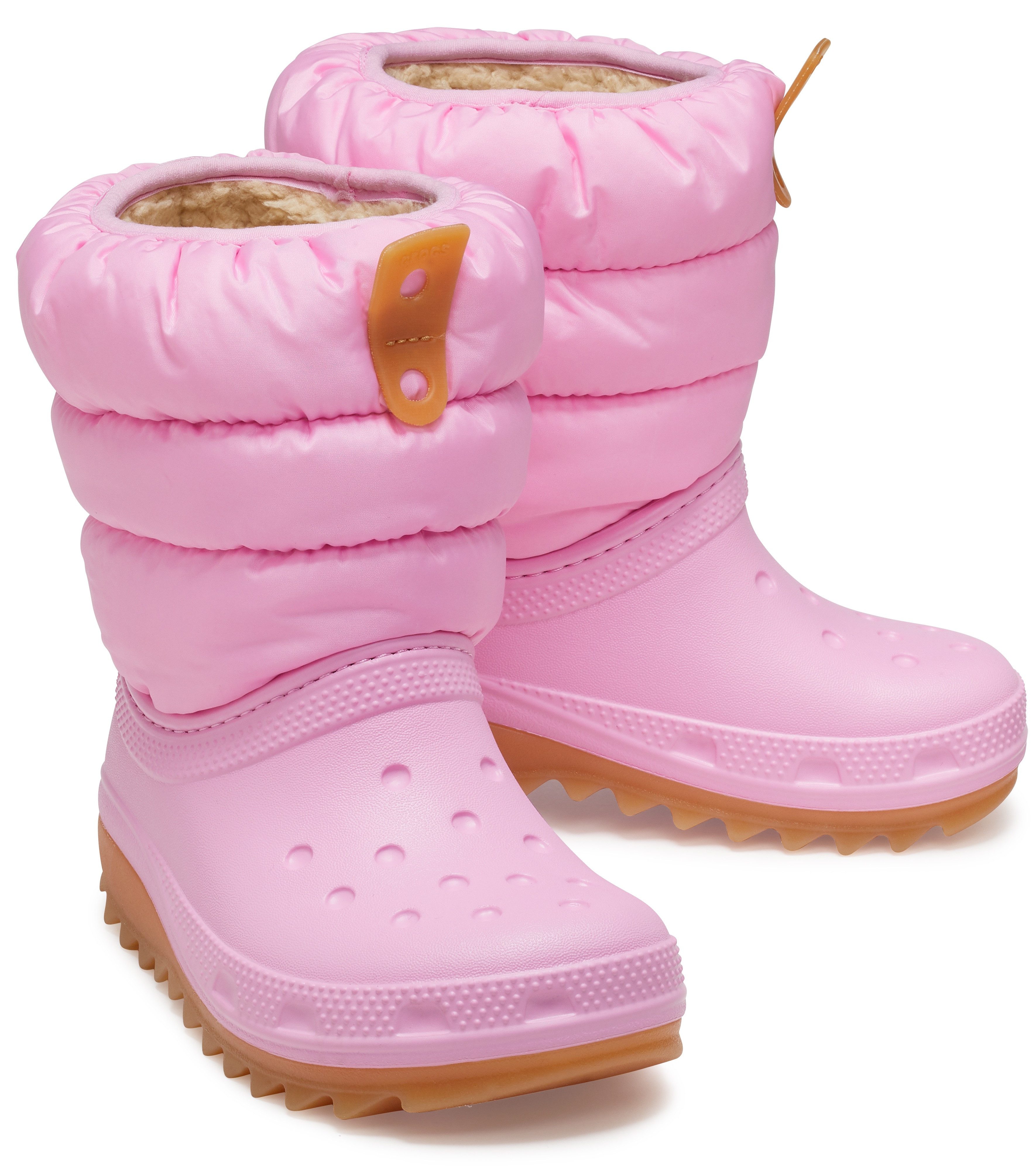 Crocs Winterlaarzen Classic Neo Puff Boot K Snowboots, winterlaarzen om in te slippen