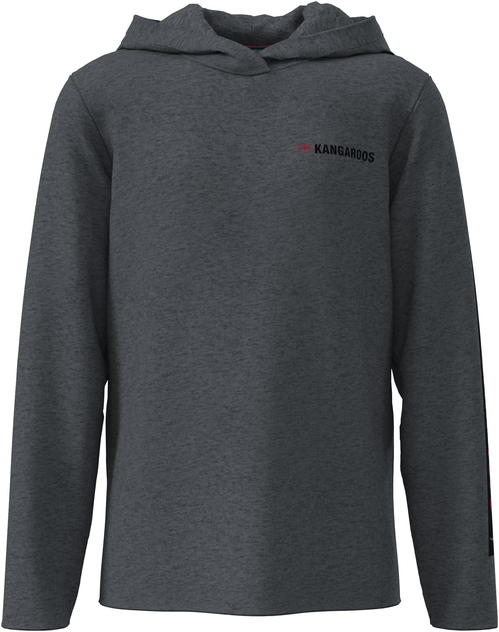 KangaROOS Capuchonshirt Shirt met mouwprint