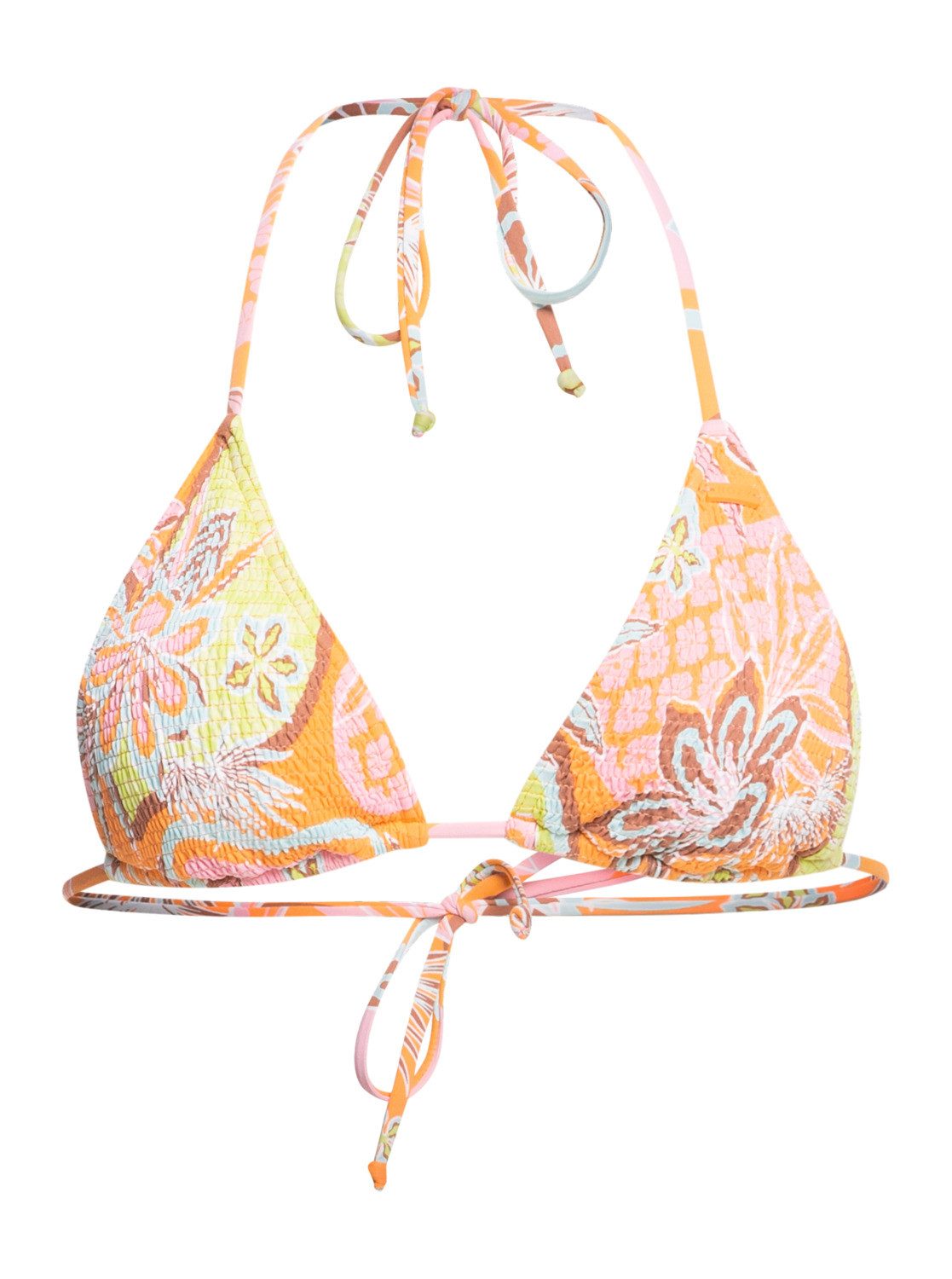 Roxy Triangel-bikinitop Floraldelic dames triangelbikini's maat L oranje