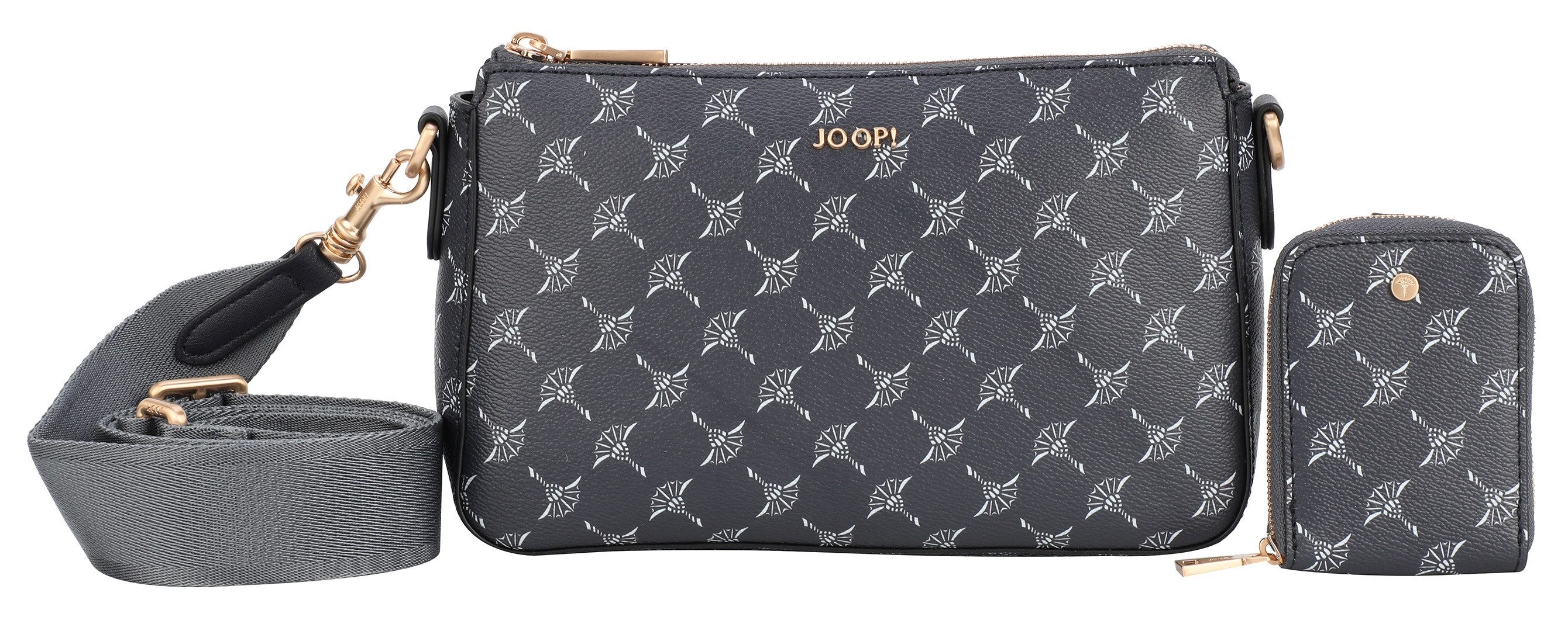 Joop! Schoudertas Cortina 1.0 jasmina shoulderbag shz dames schoudertassen maat 15 cm blauw