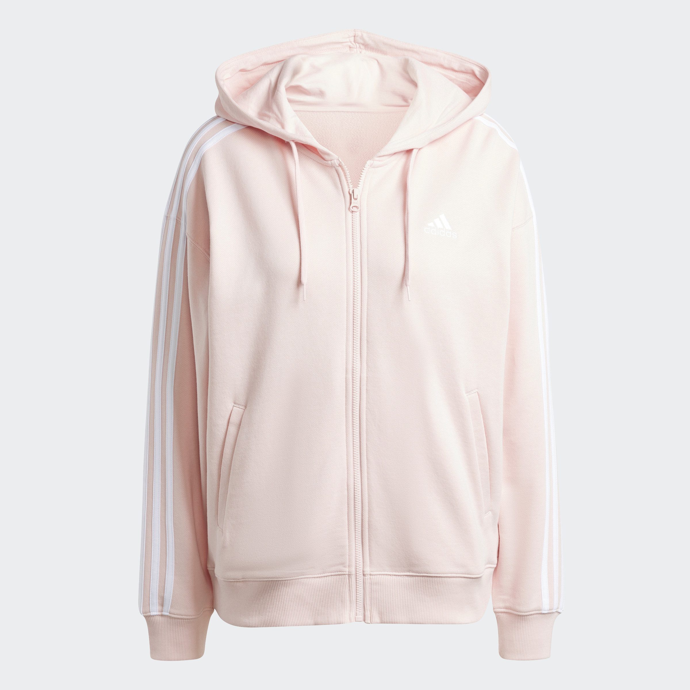 adidas Sportswear Capuchonsweatvest W 3S FT FZ O HD (1-delig)