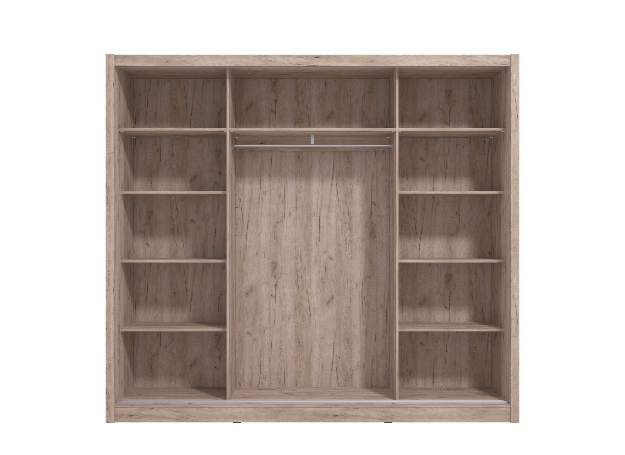 INOSIGN Schuifdeurkast Navara kledingkast met spiegel linnenkast garderobe Kledingkast met spiegel, FSC®-gecertificeerd, 242,5x215,5x61cm